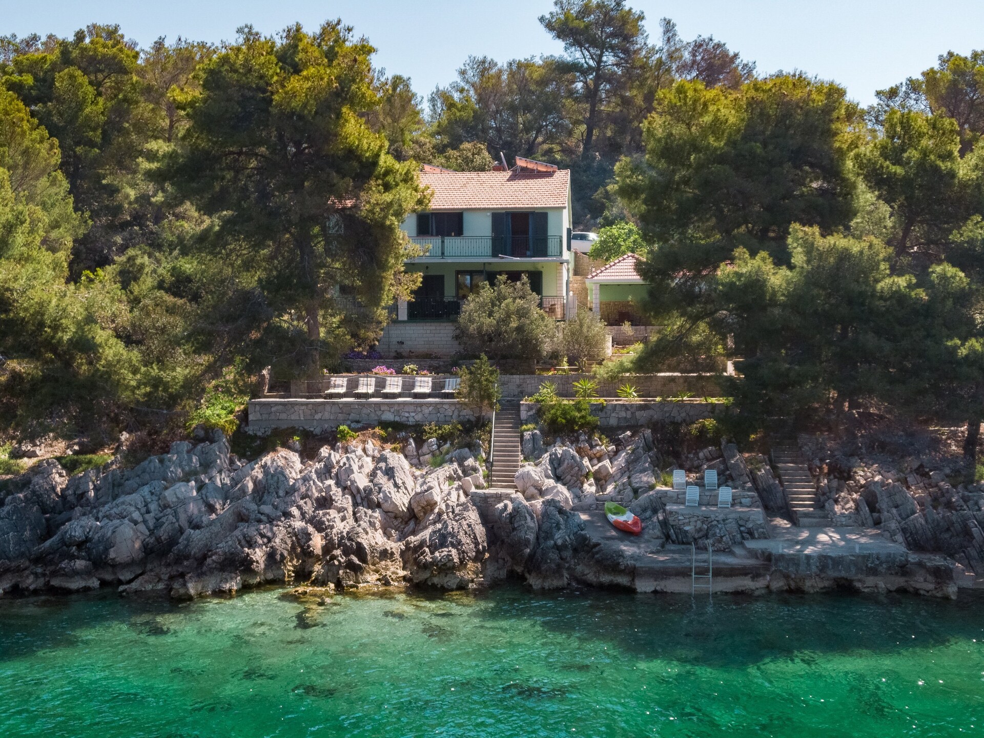 Ruim vakantiehuis Melanie aan zee op Korčula voor 10 personen - foto 16