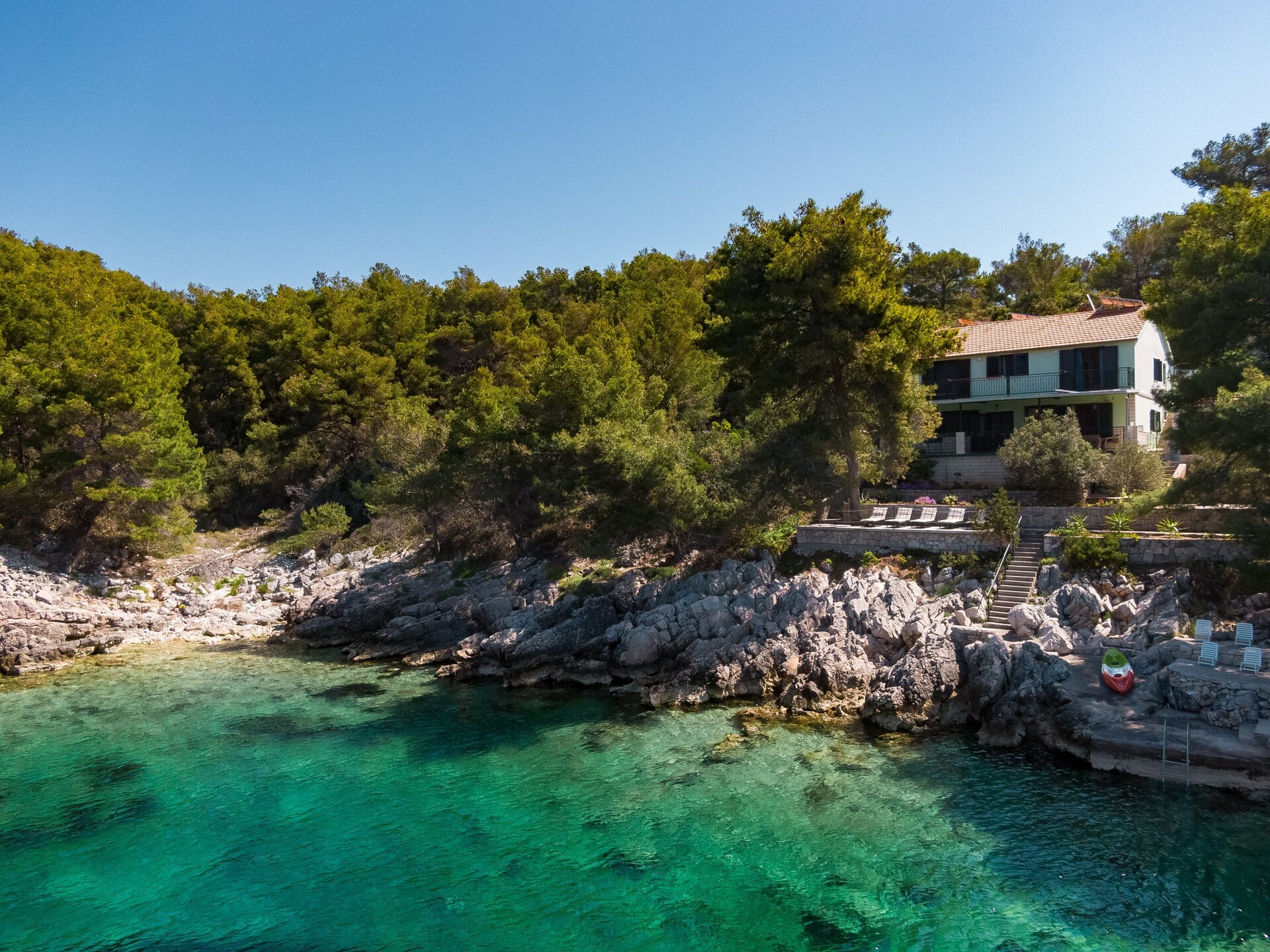 Ruim vakantiehuis Melanie aan zee op Korčula voor 10 personen - foto 13