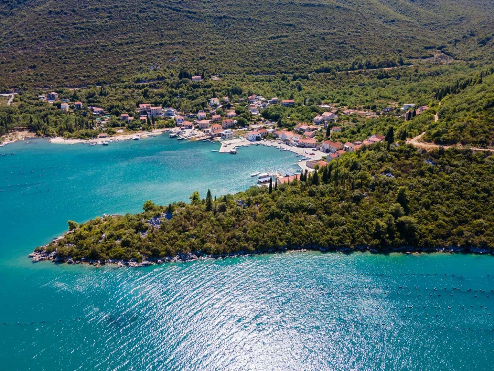 Stenen huis aan zee met panoramisch terras in Luka, Pelješac - foto 22