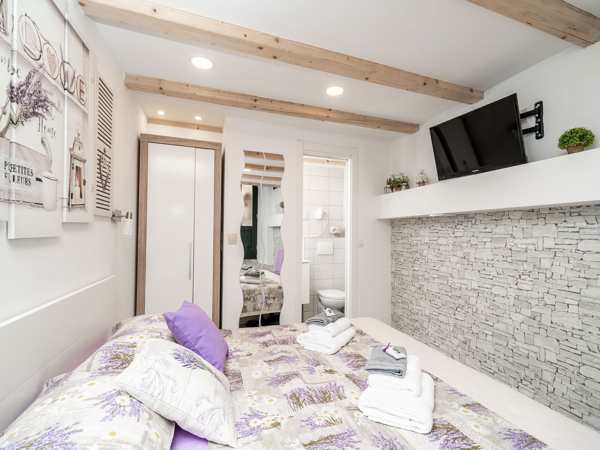 Knusse kamer binnen stadsmuren Dubrovnik, 200m van strand - foto 4