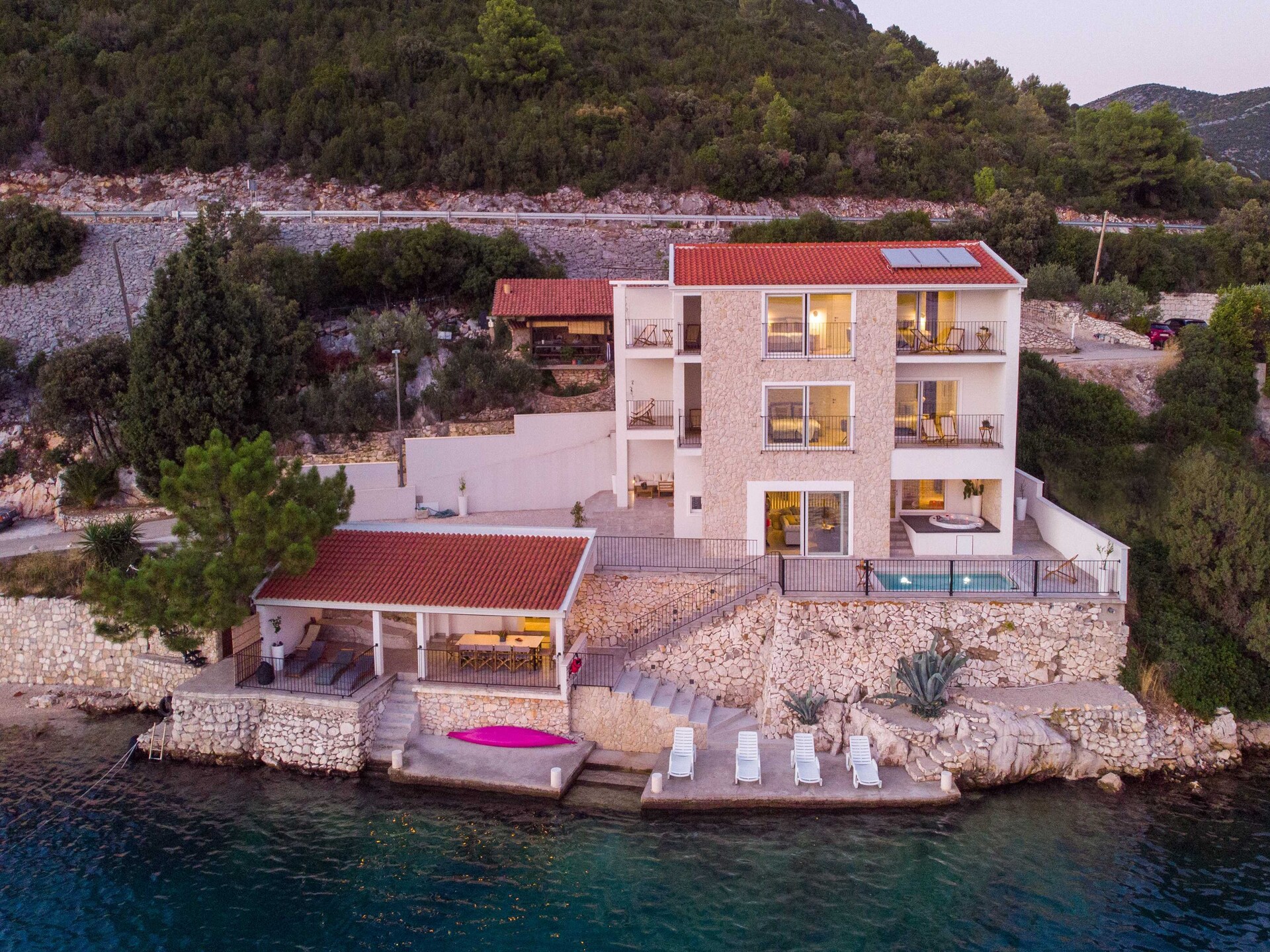 Privézwembad en luxe in Villa Simpleza, Klek (12 pers.) - foto 21