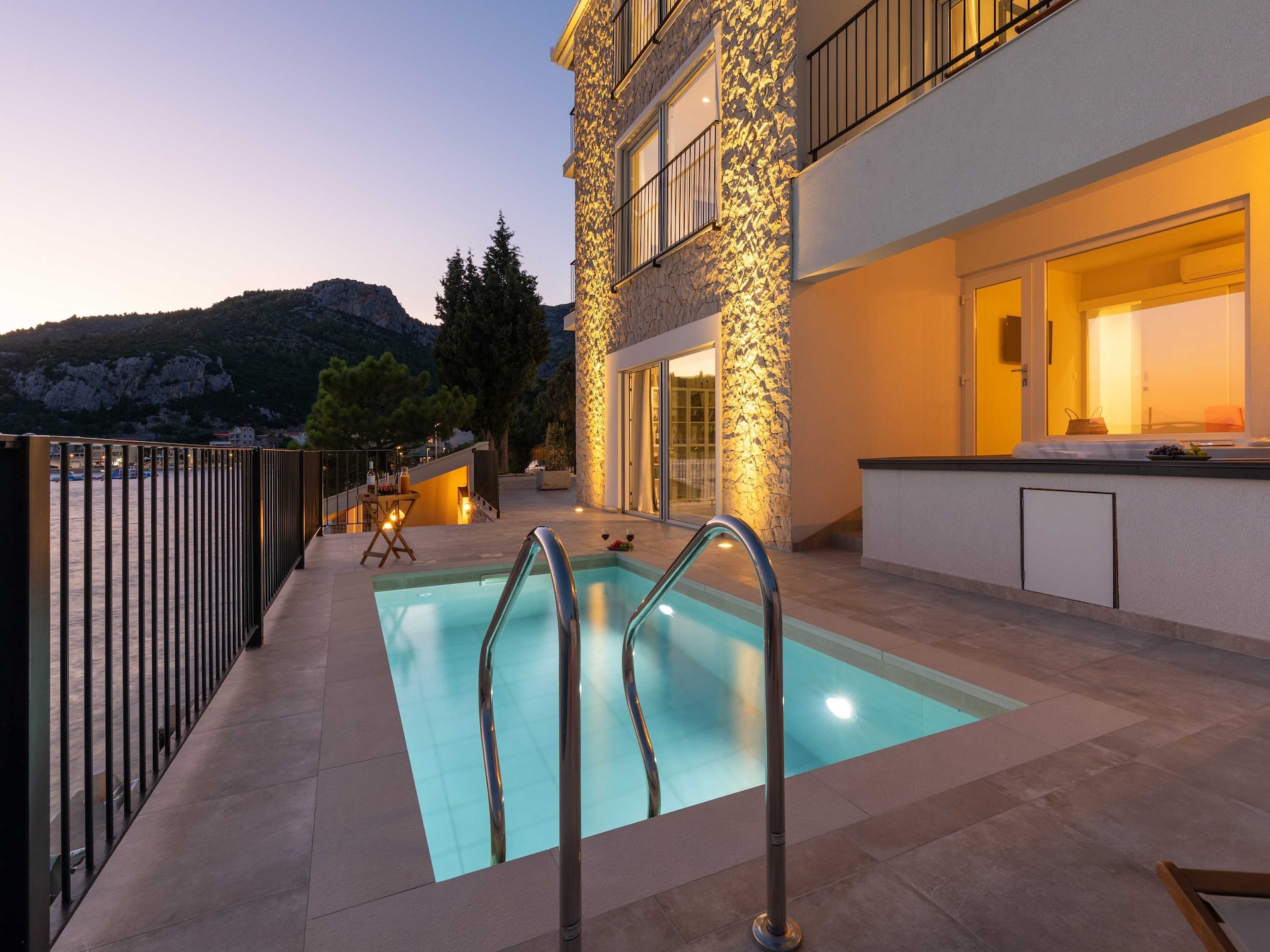 Privézwembad en luxe in Villa Simpleza, Klek (12 pers.) - foto 32