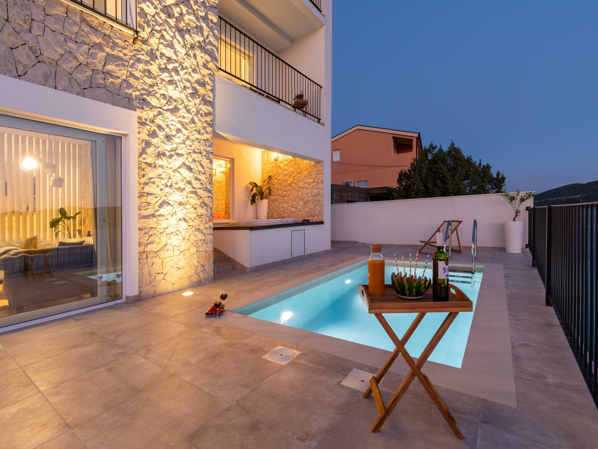 Privézwembad en luxe in Villa Simpleza, Klek (12 pers.) - foto 29
