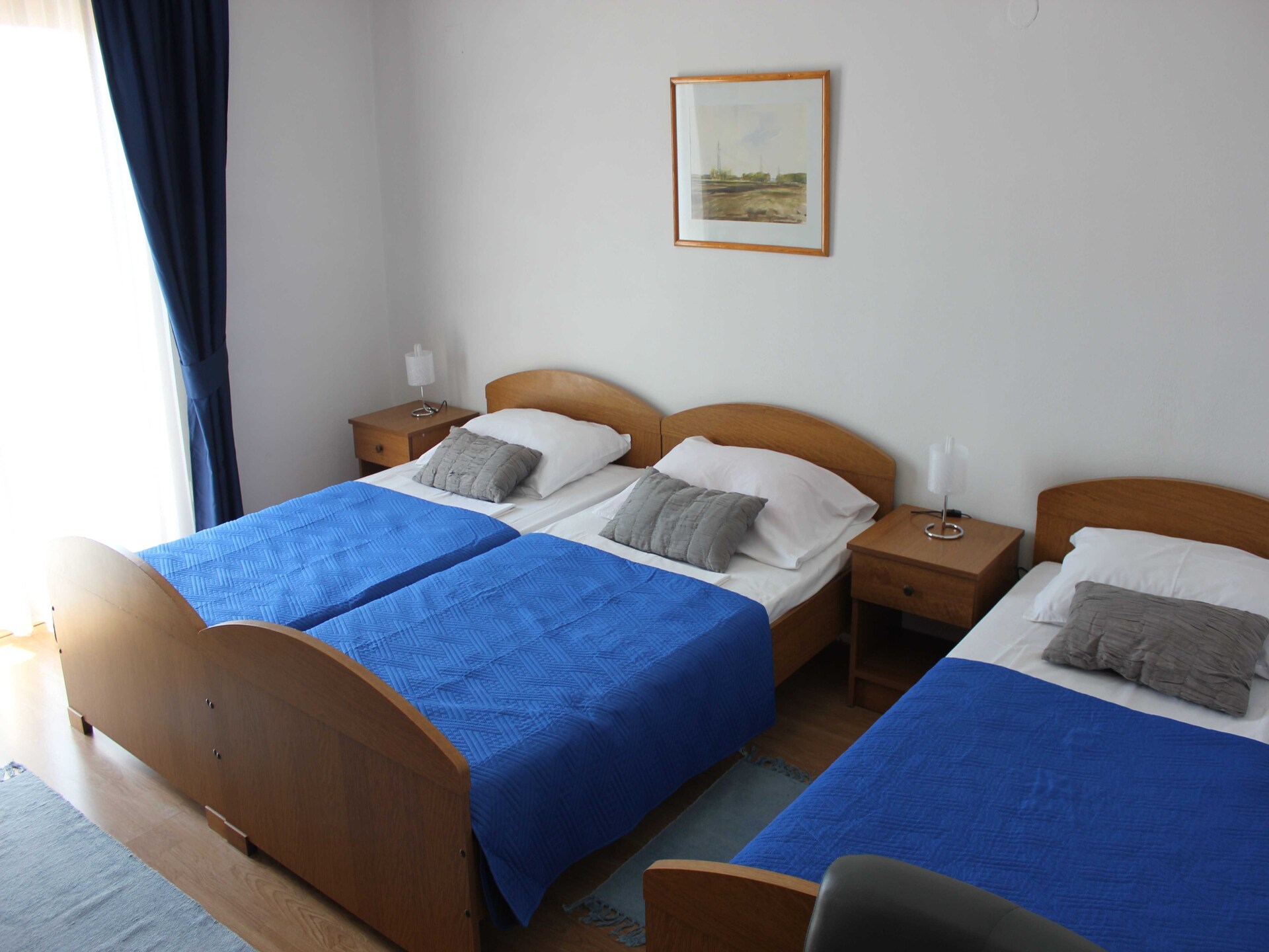 Comfortabel appartement met balkon in Ploče, 1,5 km van het strand - foto 2