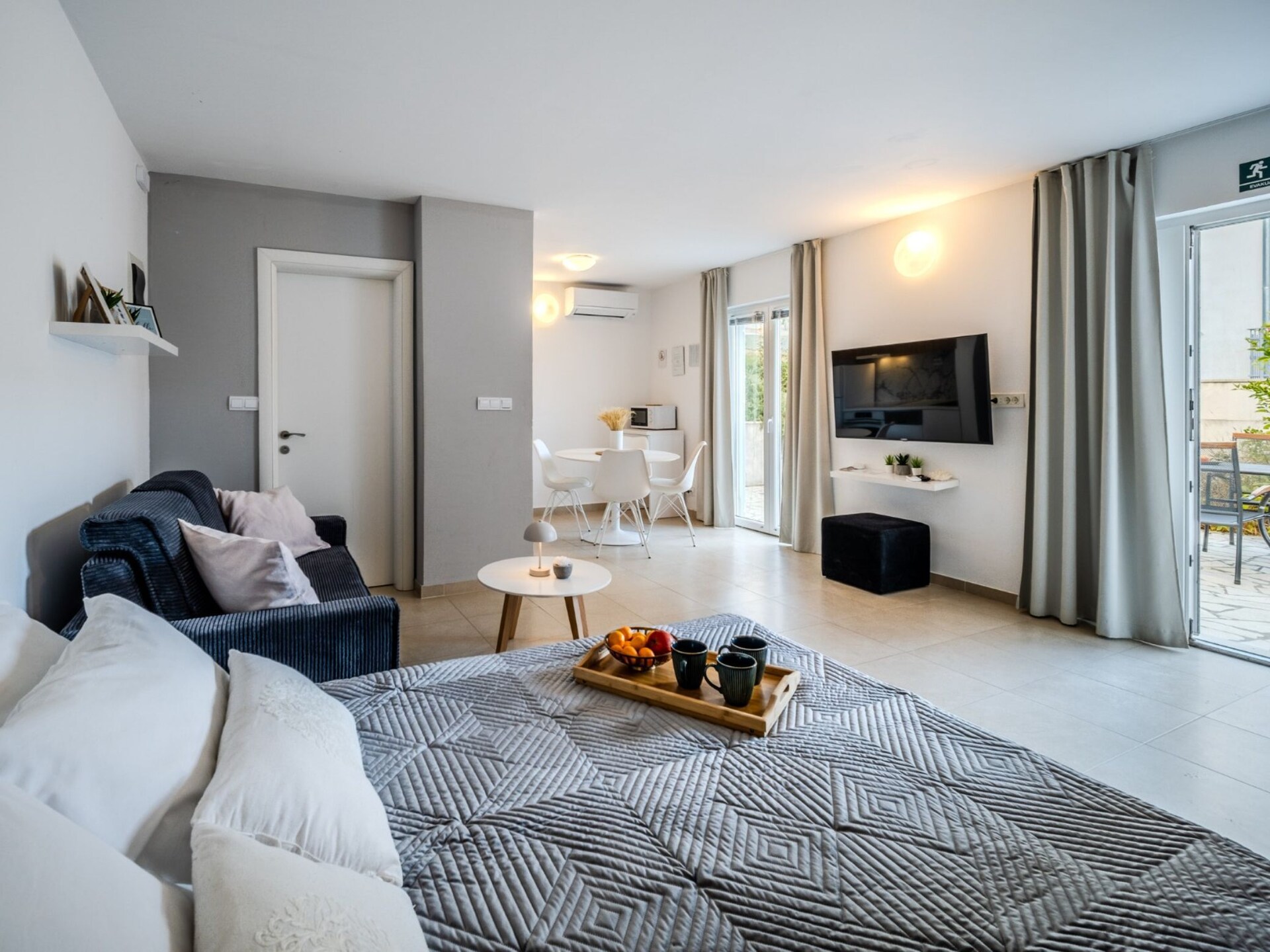 Aan het strand: Sfeervol studio-appartement in Sutivan - foto 9