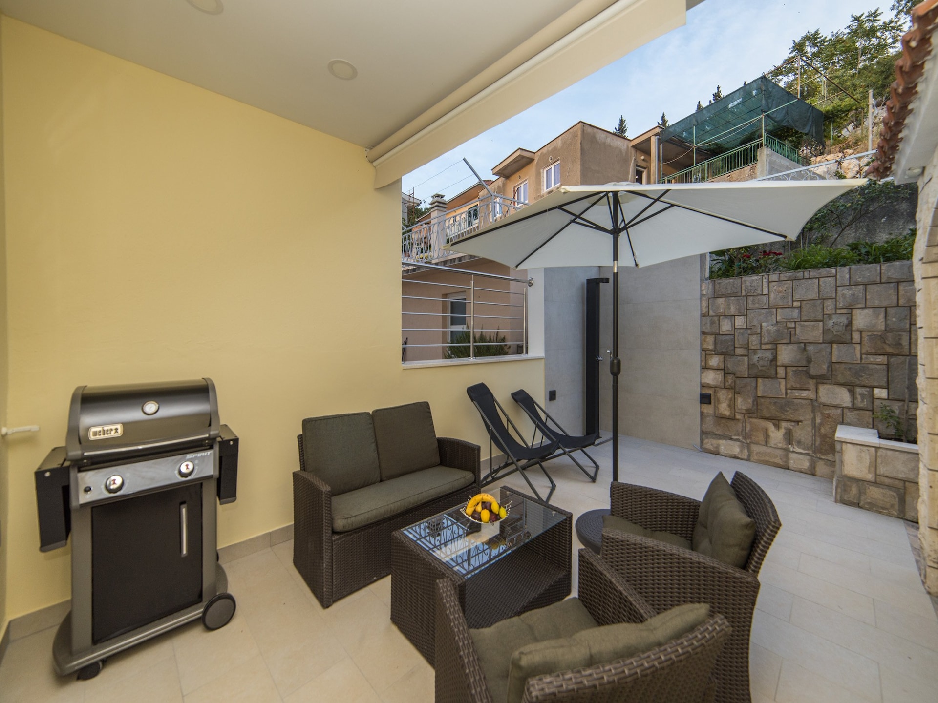 Rustiek appartement aan zee met terras en BBQ in Rogotin - foto 24