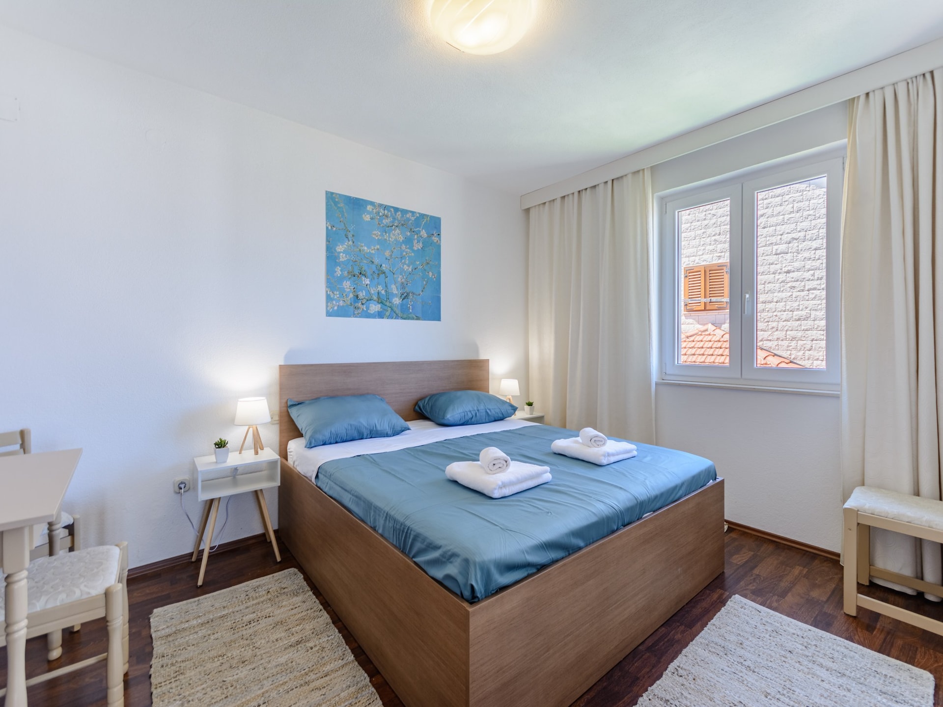 Zonsondergang appartement met balkon en panoramisch zeezicht in Postira - foto 7