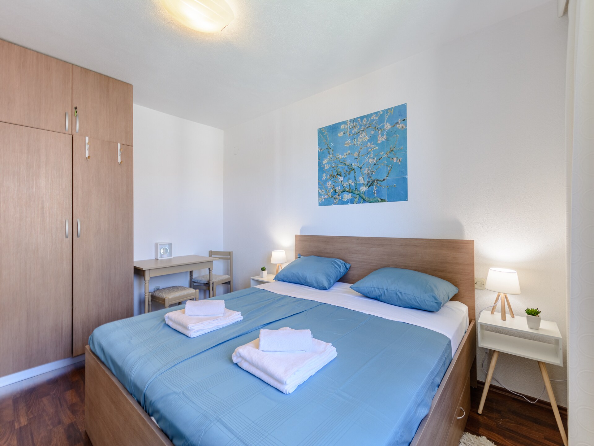 Zonsondergang appartement met balkon en panoramisch zeezicht in Postira - foto 8