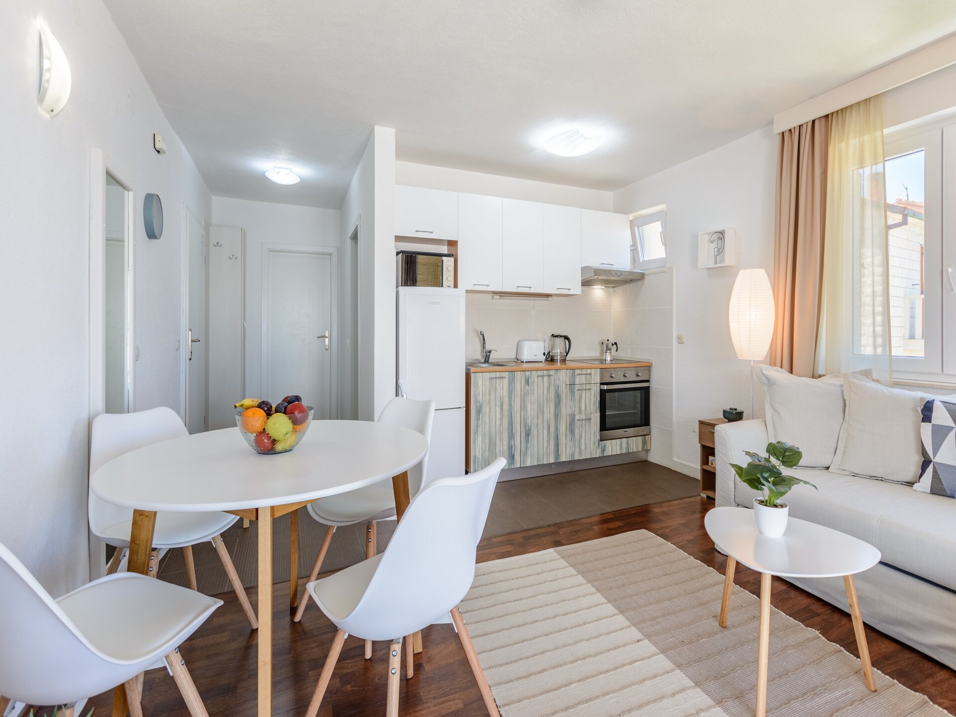 Zonsondergang appartement met balkon en panoramisch zeezicht in Postira - foto 6