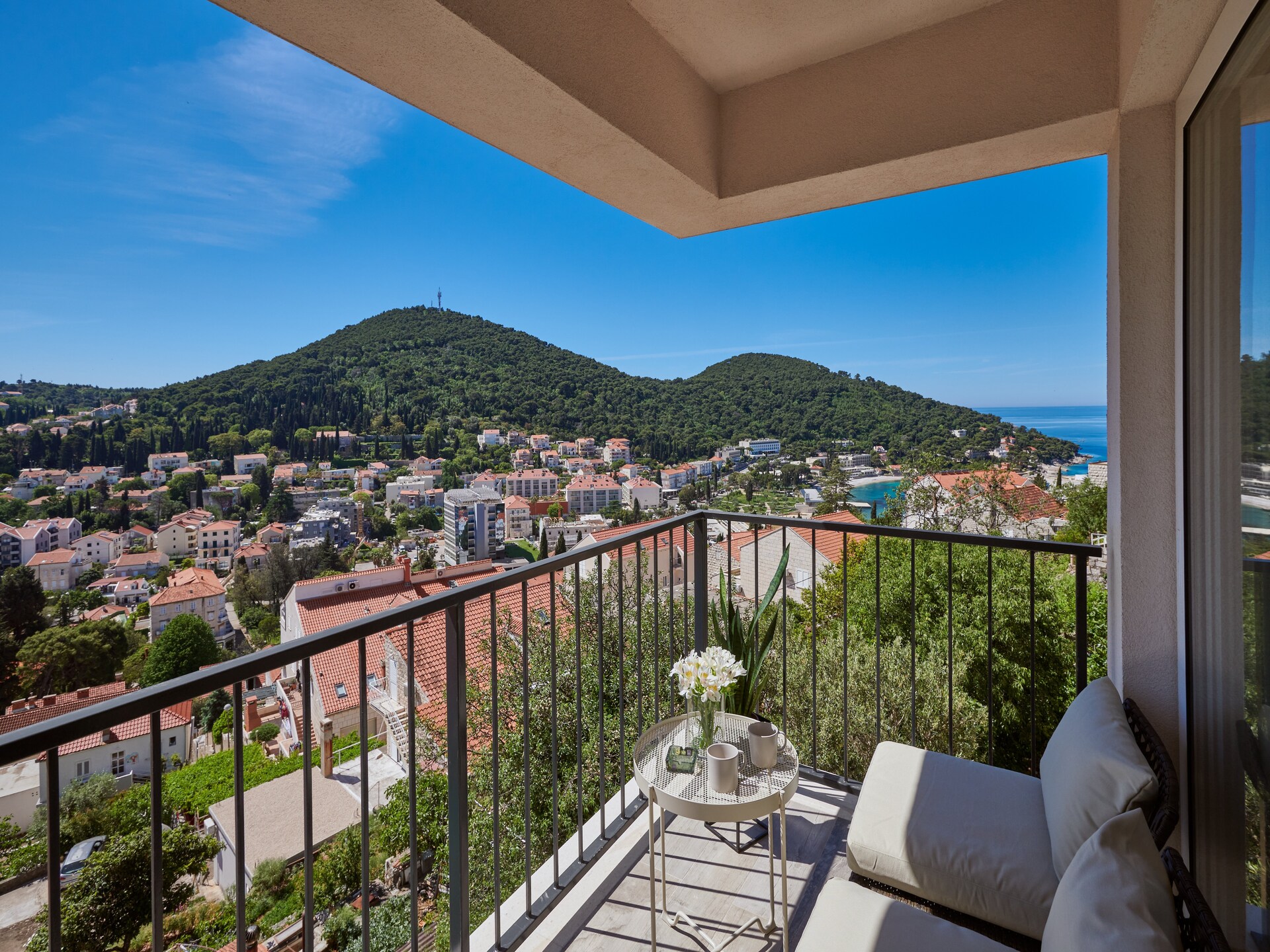 Appartement Blù: ruim appartement met zeezicht en terras in Dubrovnik - foto 36
