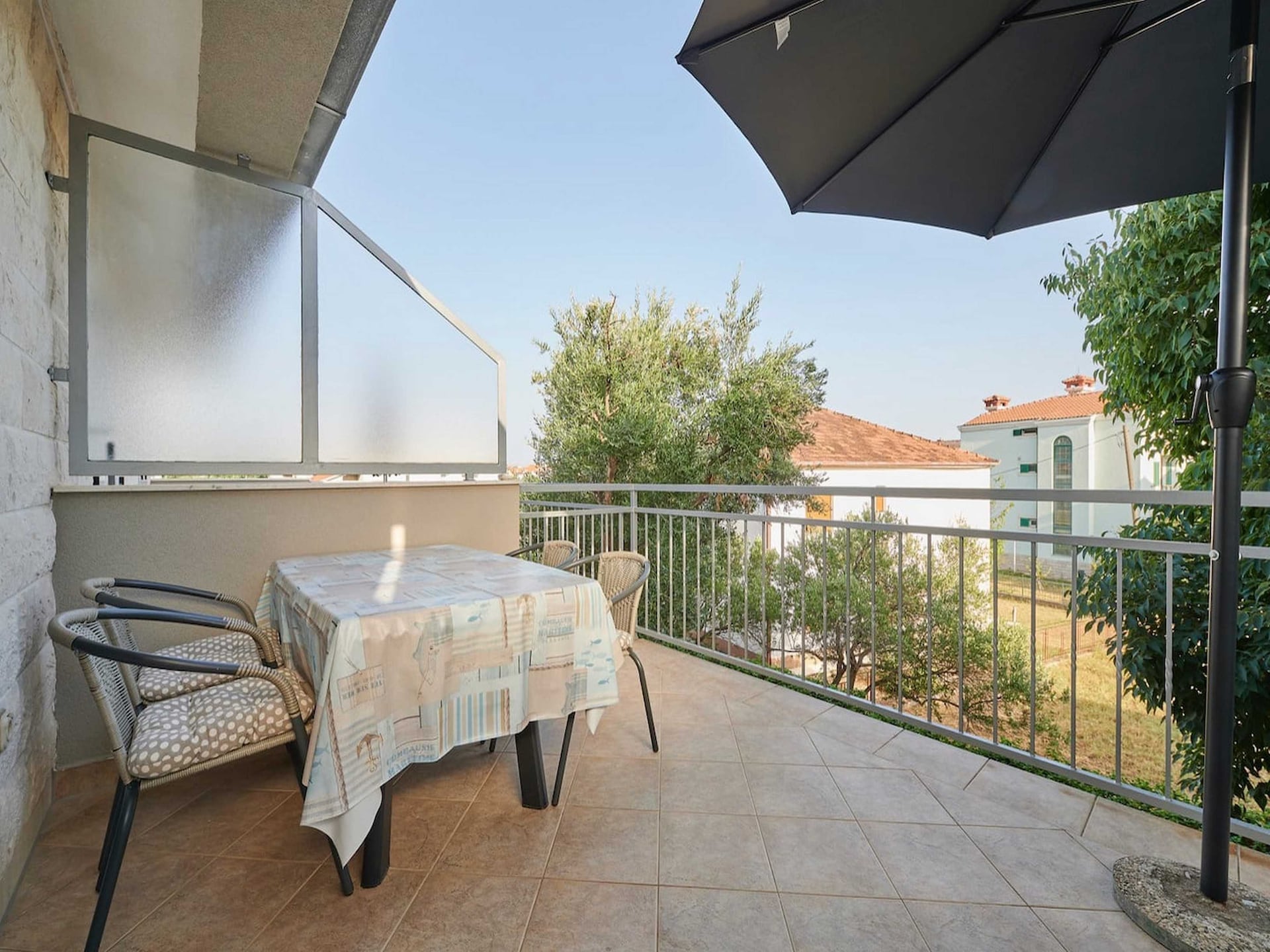 Aan het strand: Studio appartement in Kastel Stafilic voor 4 personen - foto 11