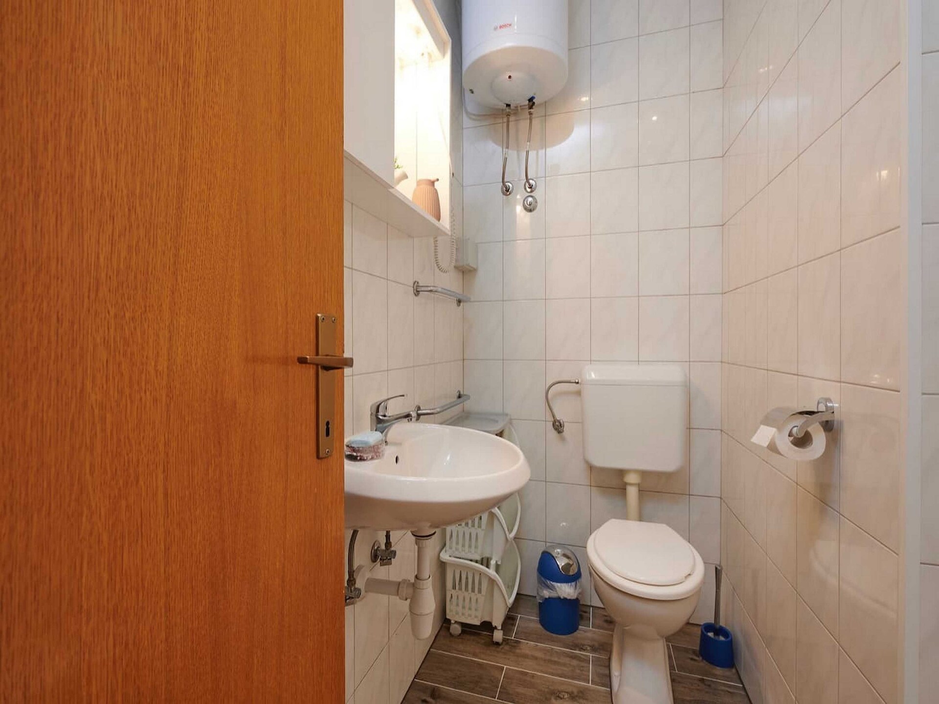 Aan het strand: Studio appartement in Kastel Stafilic voor 4 personen - foto 5
