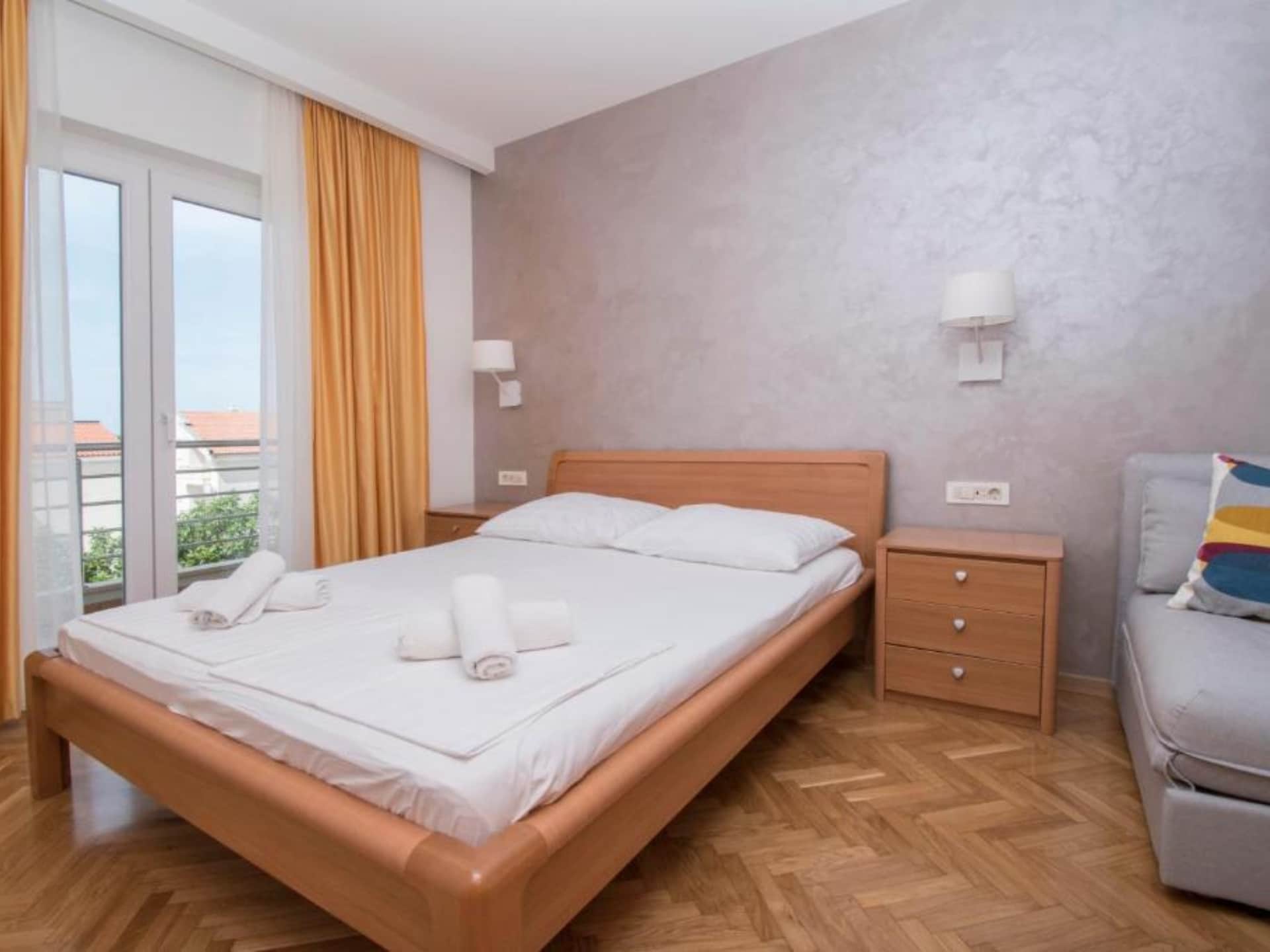 Op 300 m van het strand: appartement met zeezicht in Tucepi - foto 2