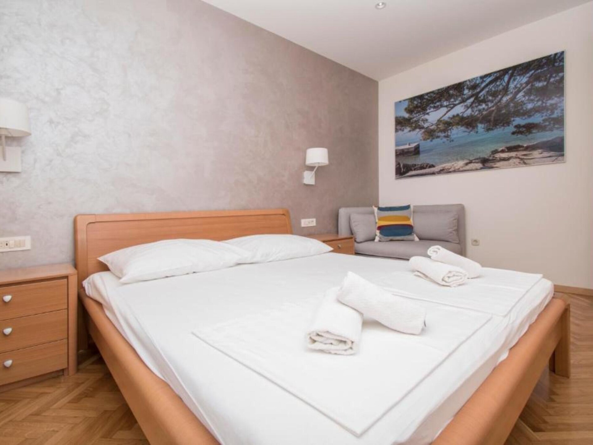 Op 300 m van het strand: appartement met zeezicht in Tucepi - foto 3