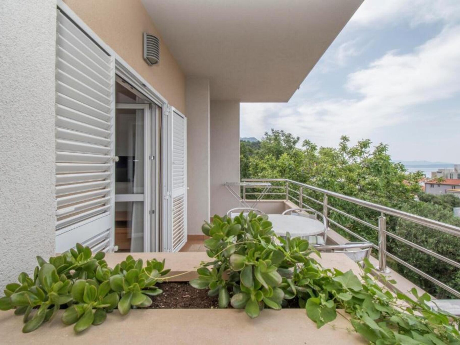 Op 300 m van het strand: appartement met zeezicht in Tucepi - foto 9