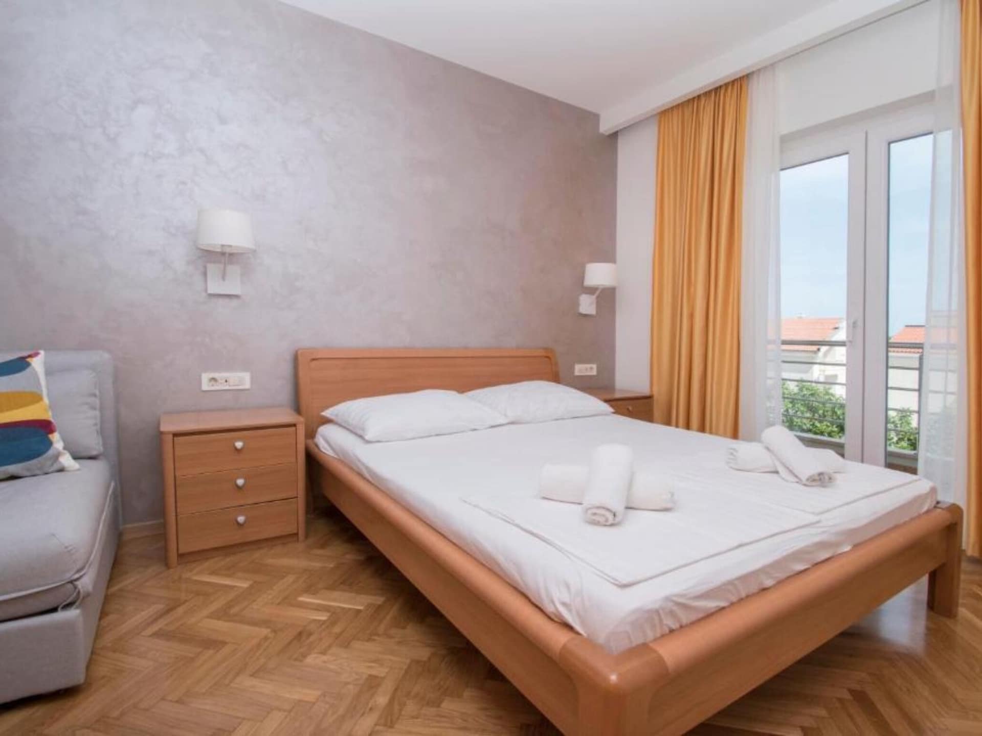 Op 300 m van het strand: appartement met zeezicht in Tucepi - foto 12