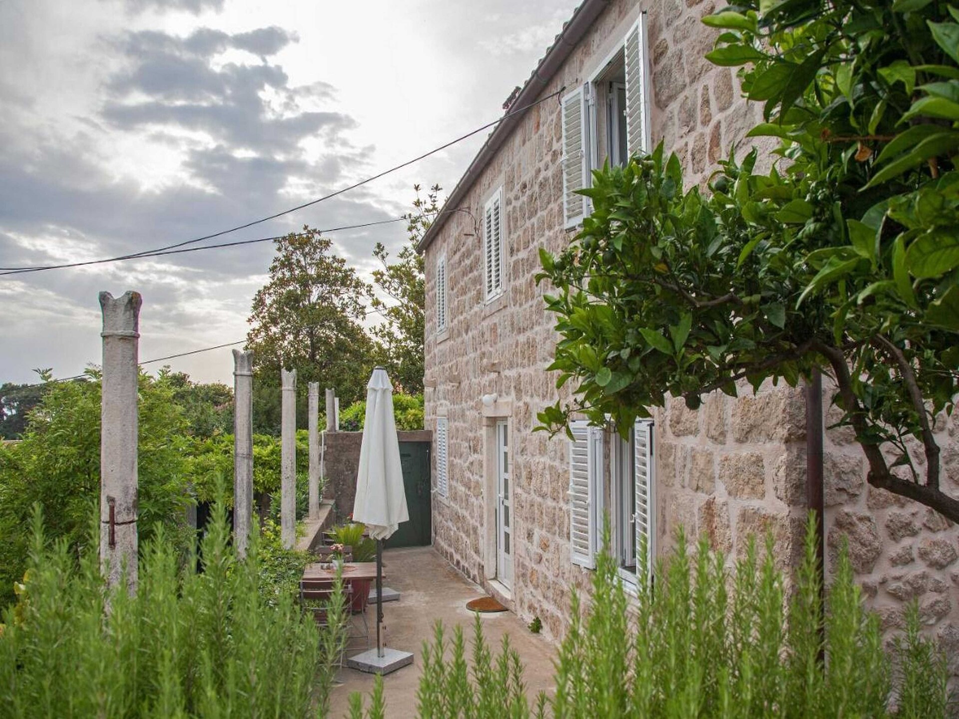 Studio Baro met gedeeld terras en uitzicht op de oude stad van Dubrovnik - foto 3