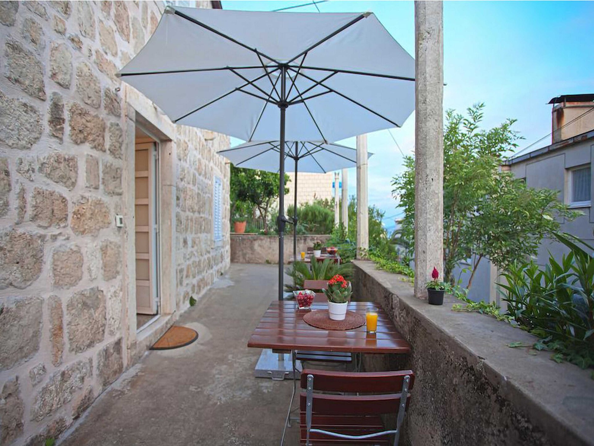 Studio Baro met gedeeld terras en uitzicht op de oude stad van Dubrovnik - foto 10