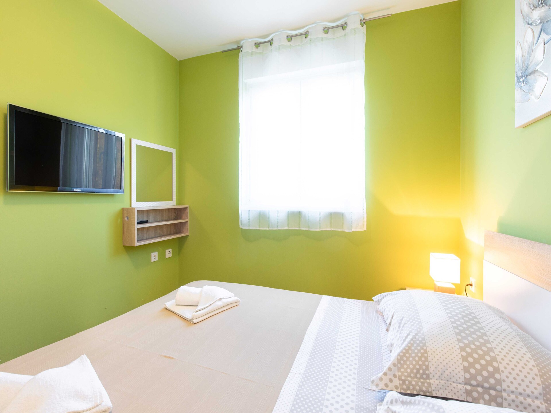 Appartement met zeezicht en balkon in Punat, vlakbij strand - foto 7