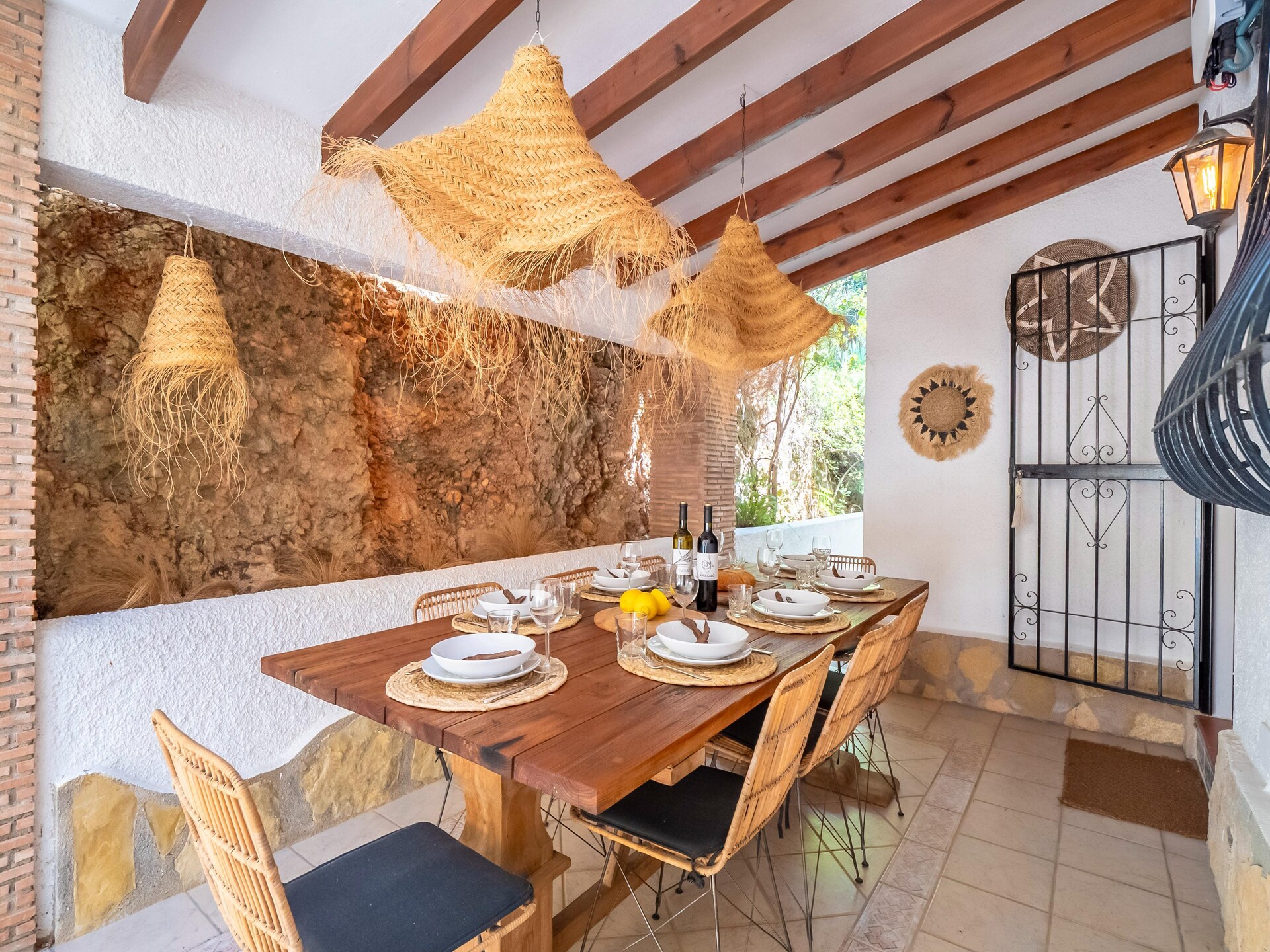 Villa Vista: Luxe Ibiza-stijl villa met panoramisch uitzicht over de Challon-vallei - foto 12
