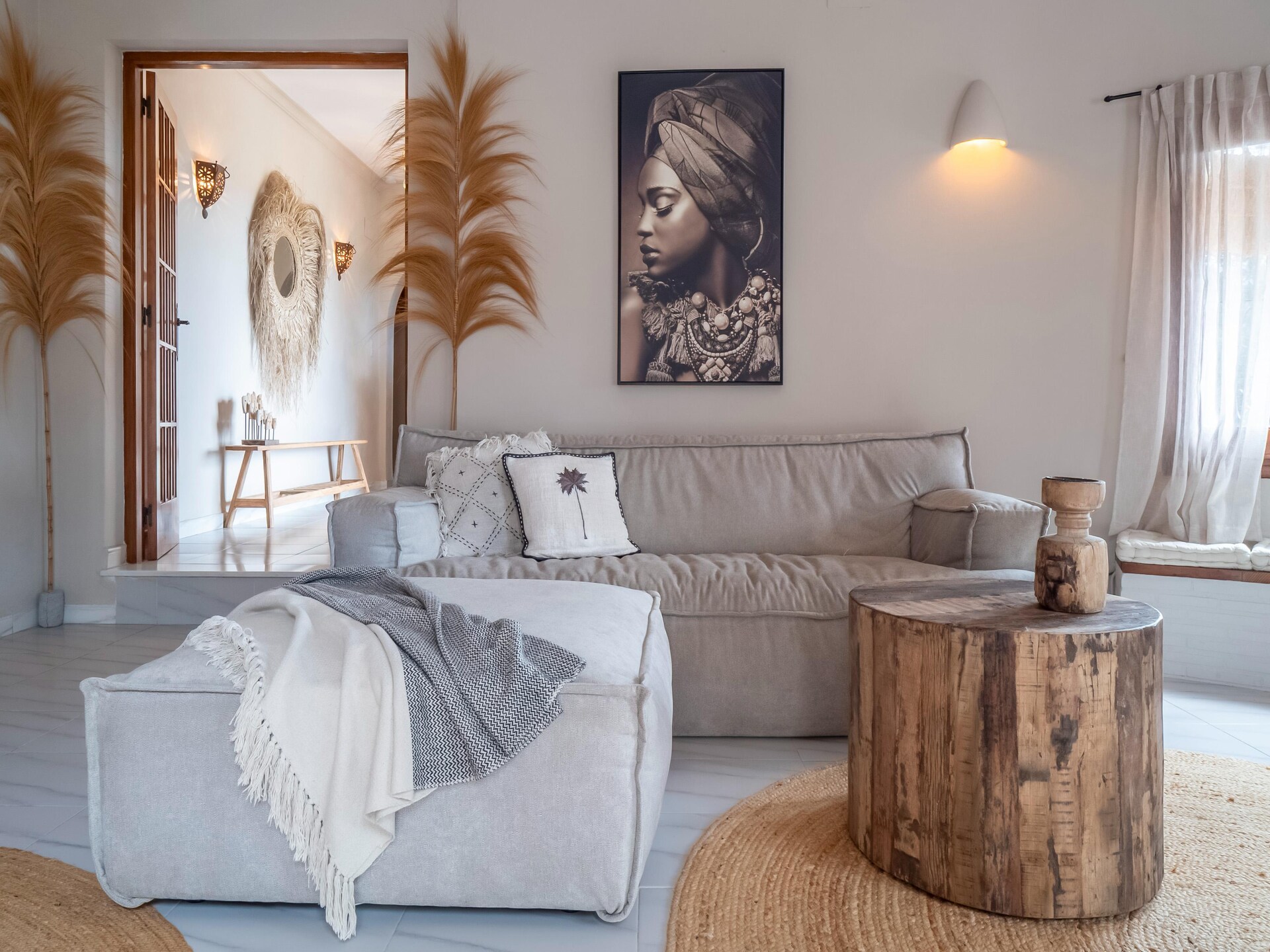 Villa Vista: Luxe Ibiza-stijl villa met panoramisch uitzicht over de Challon-vallei - foto 10