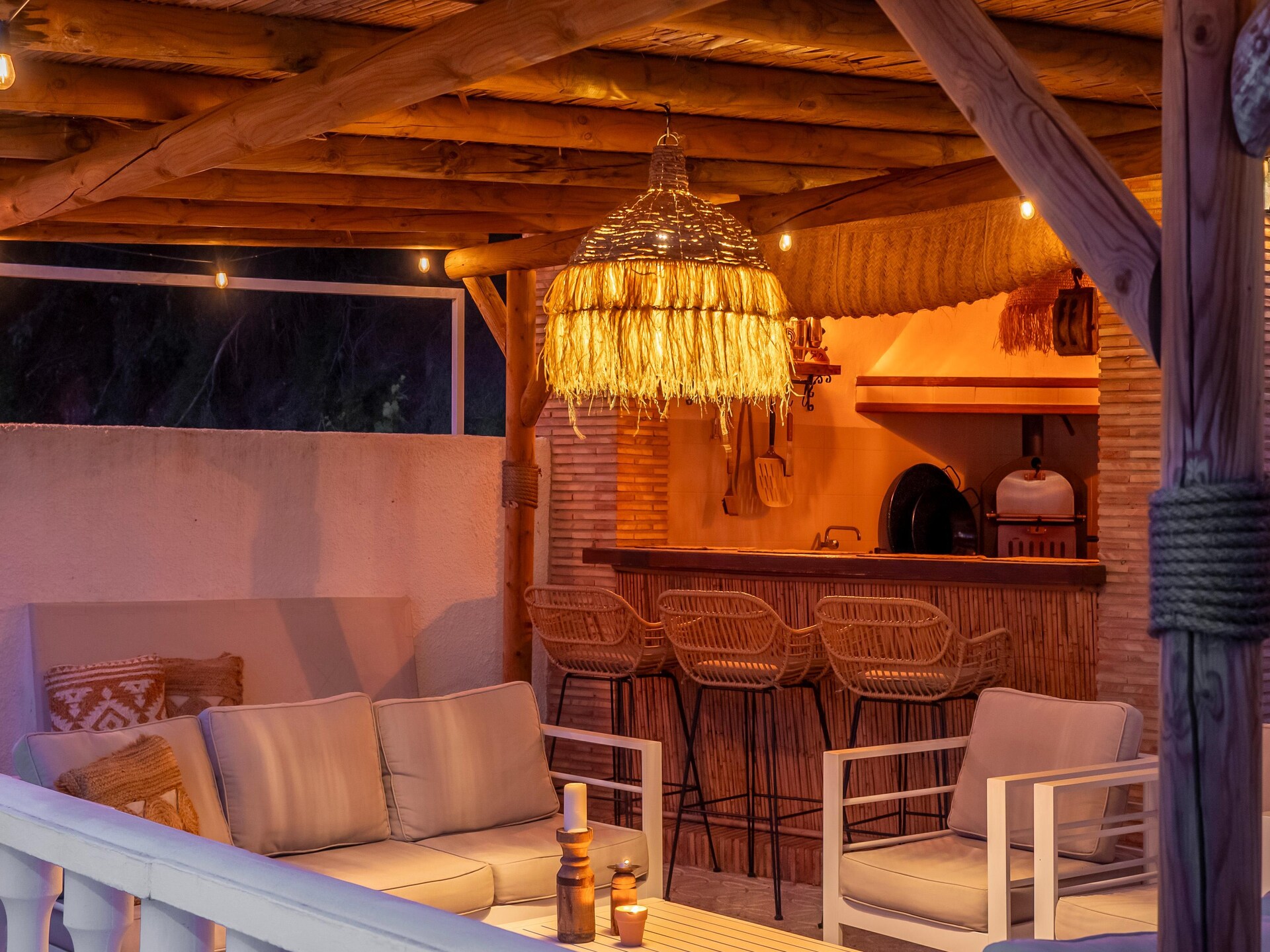 Villa Vista: Luxe Ibiza-stijl villa met panoramisch uitzicht over de Challon-vallei - foto 33