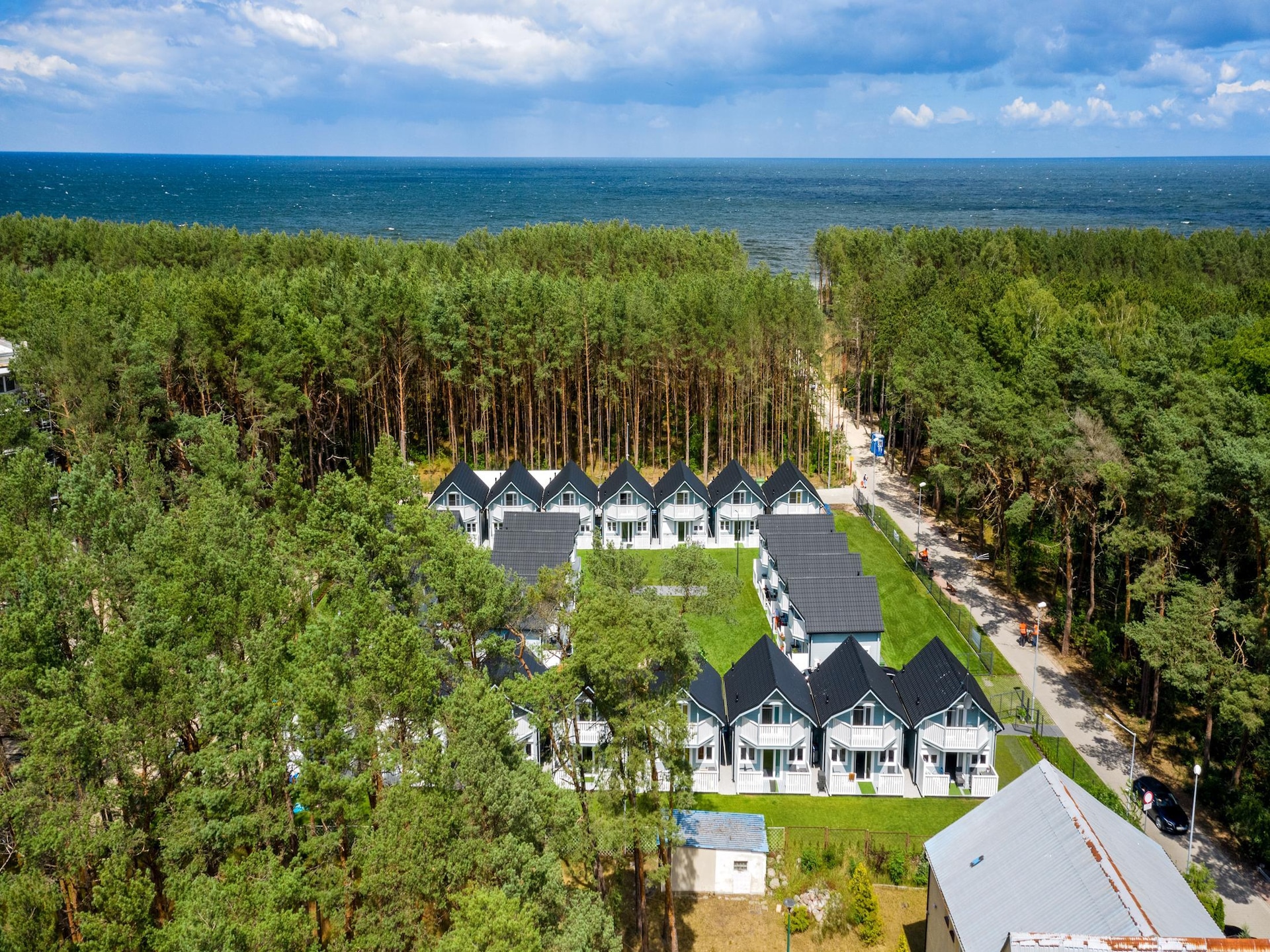 Centraal gelegen vakantiehuis in Miedzywodzie direct aan het strand - foto 15
