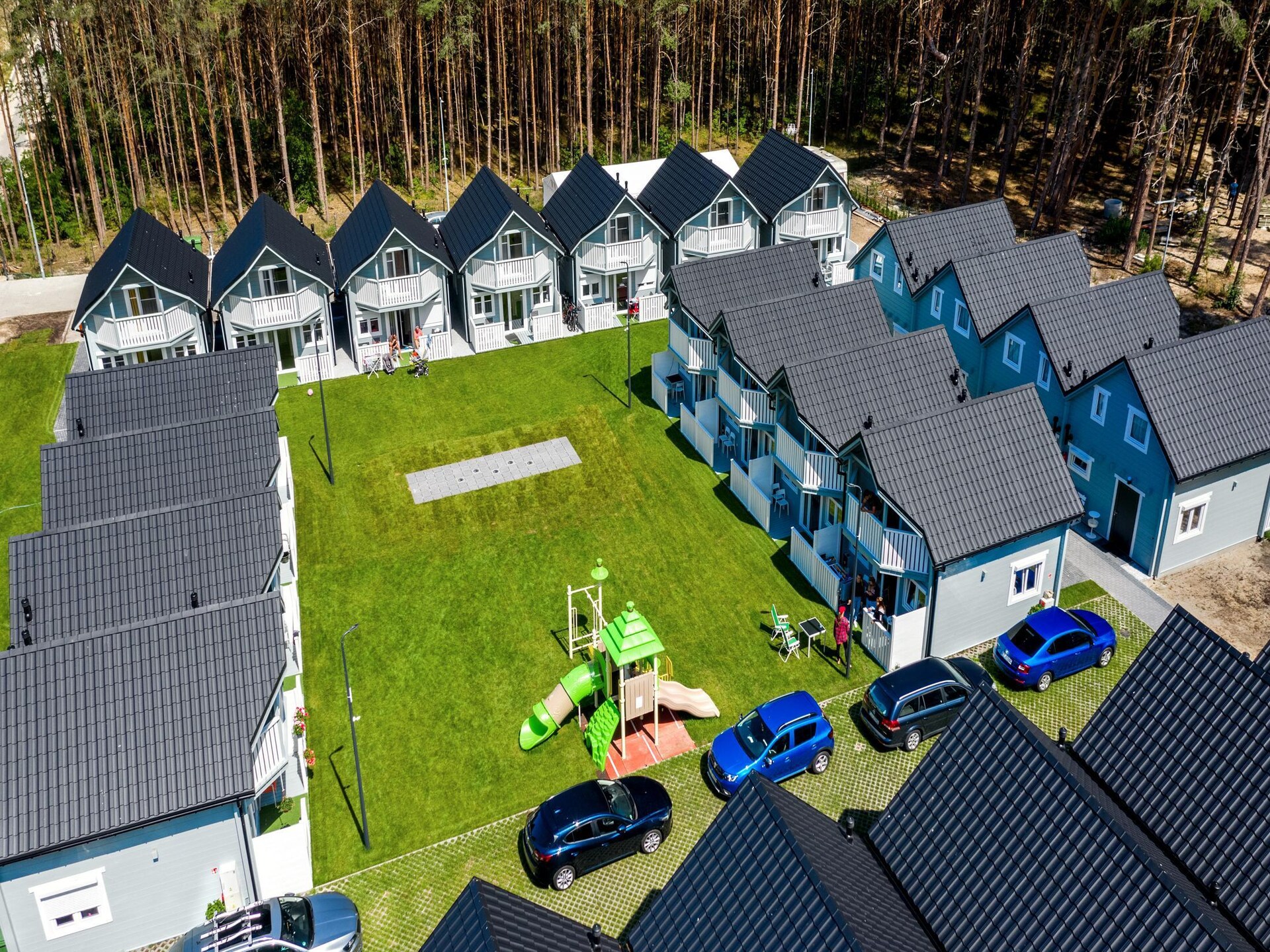 Centraal gelegen vakantiehuis in Miedzywodzie direct aan het strand - foto 14