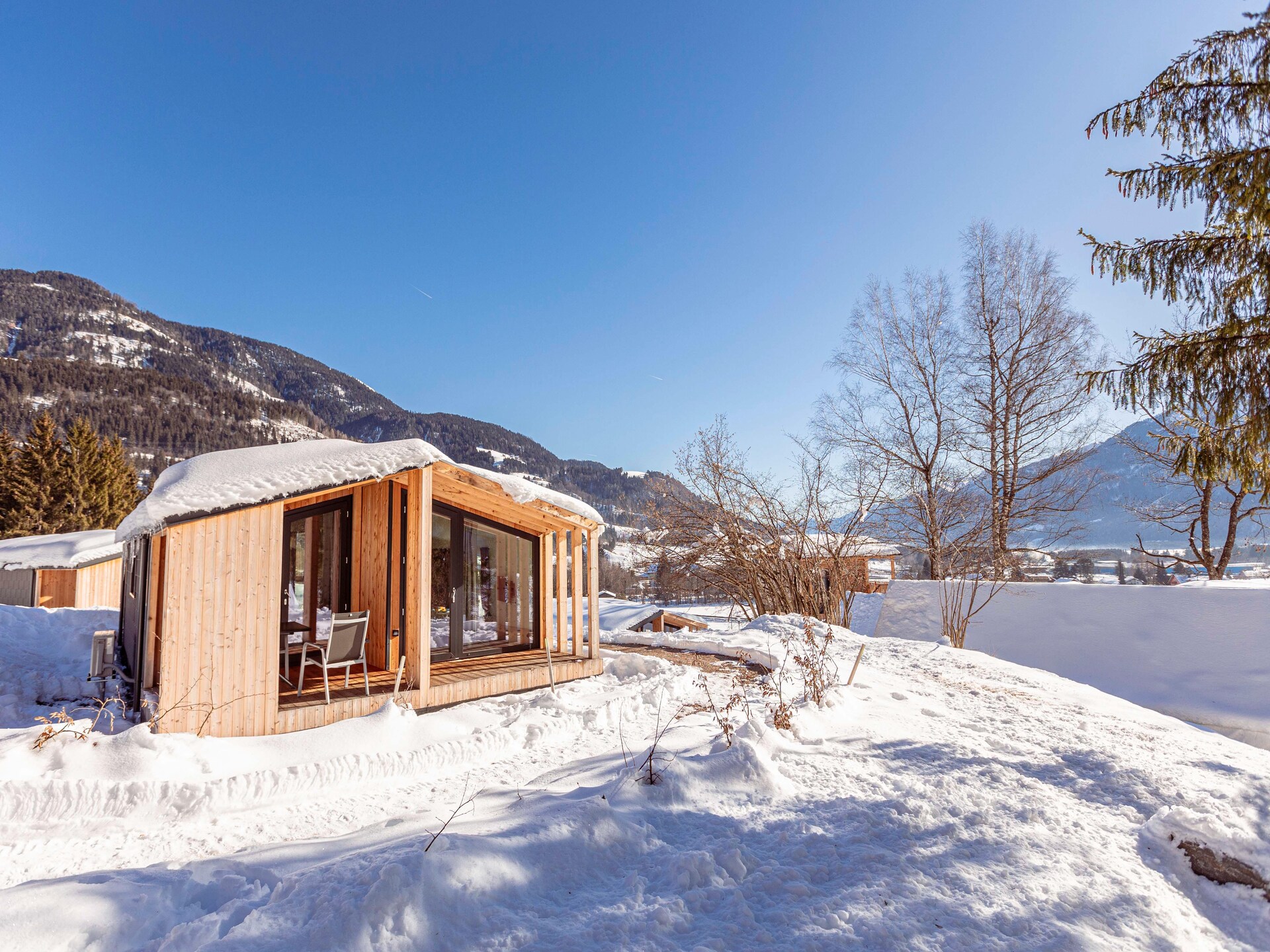 Modern vrijstaand chalet voor 6 aan de bosrand bij Nassfeld - foto 18
