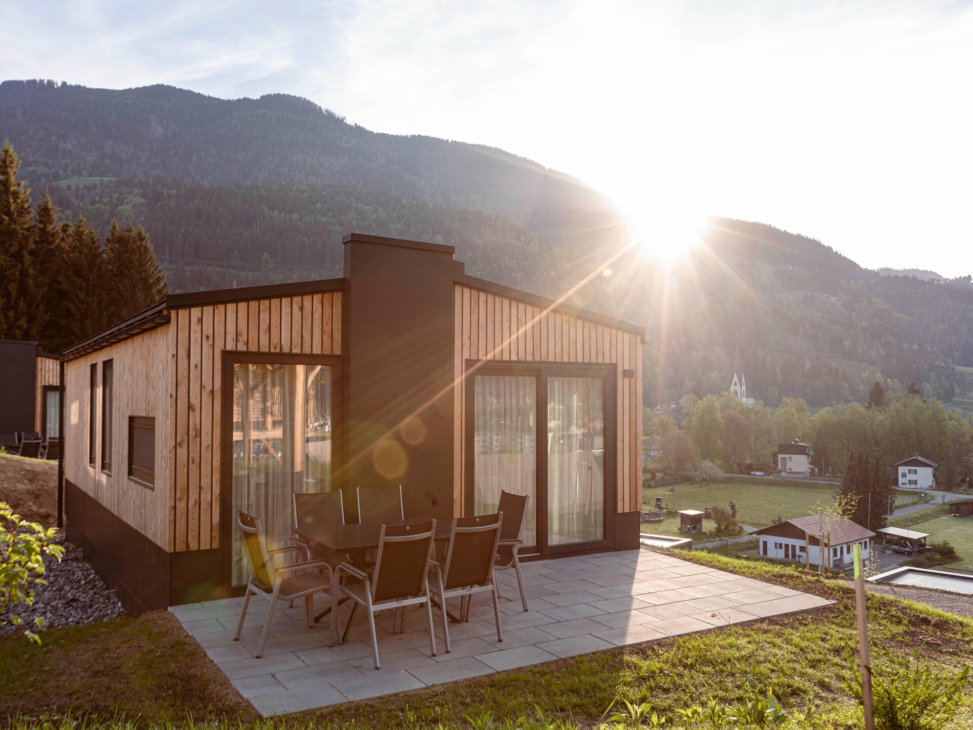 Modern vrijstaand chalet voor 6 aan de bosrand bij Nassfeld - foto 9