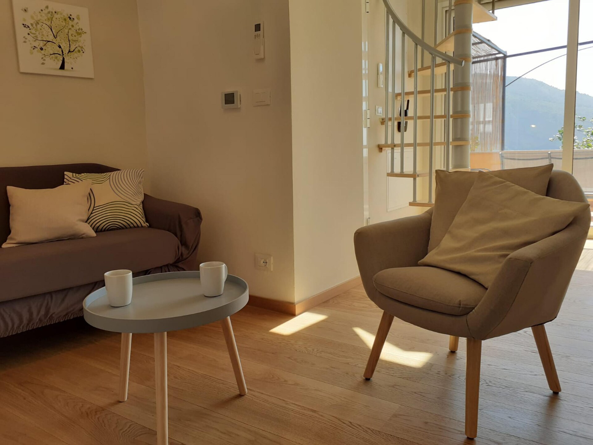 Modern vakantiehuis Casa Ciappin in Ventimiglia met zeezicht - foto 8