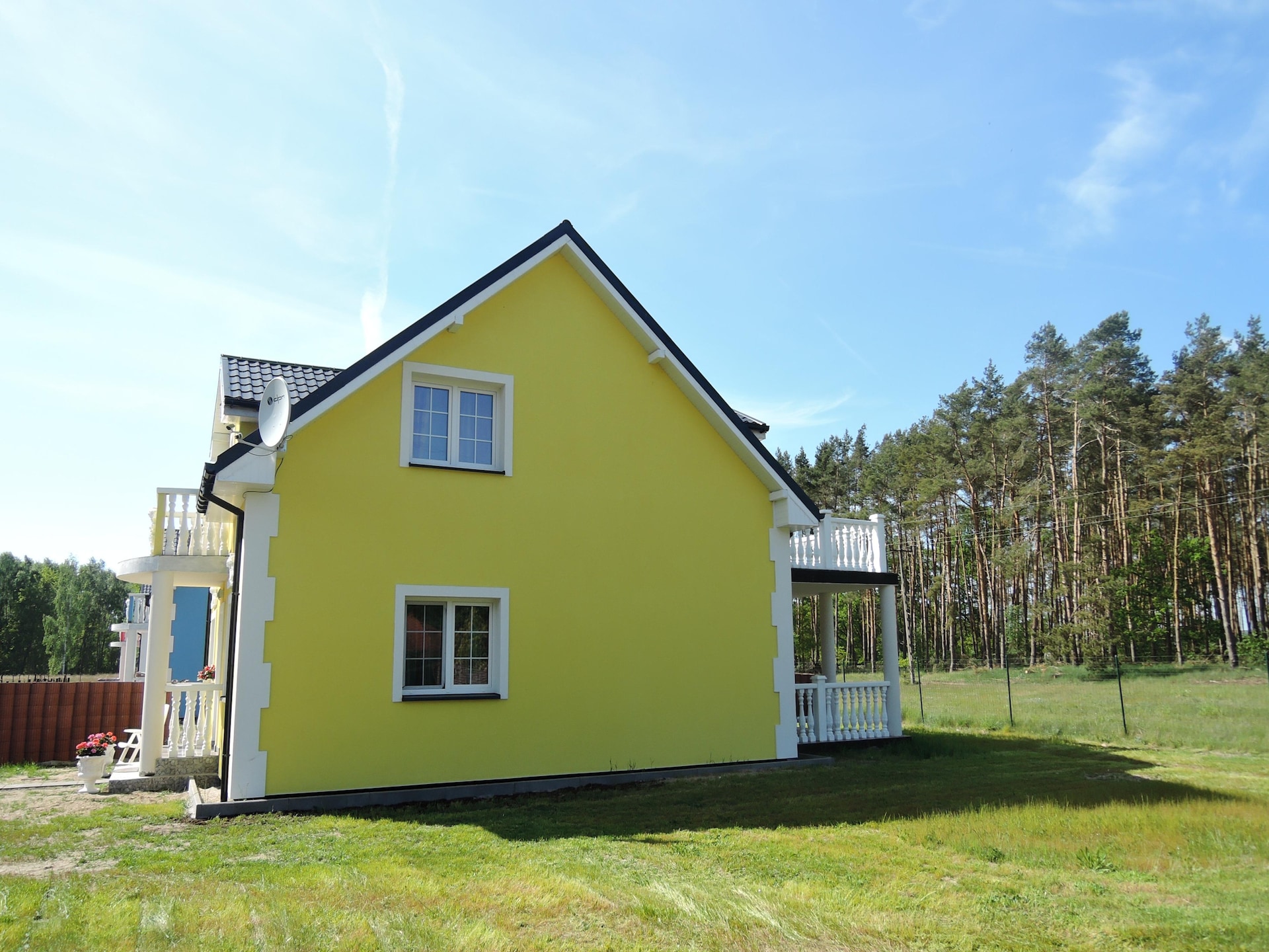 10-persoons vakantiehuis in Nowe Warpno op 450 m van het strand - foto 2