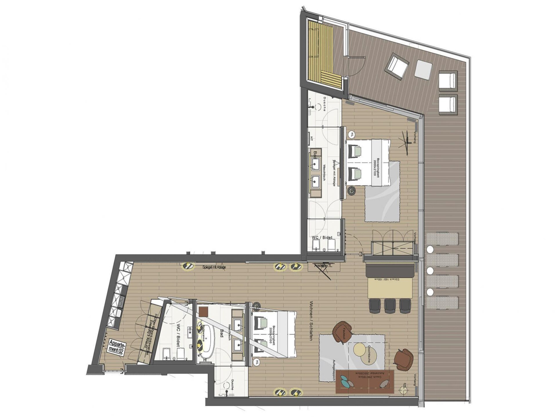 Aan de piste: Luxe appartement Mountain View Lofts in Kaltenbach - foto 6