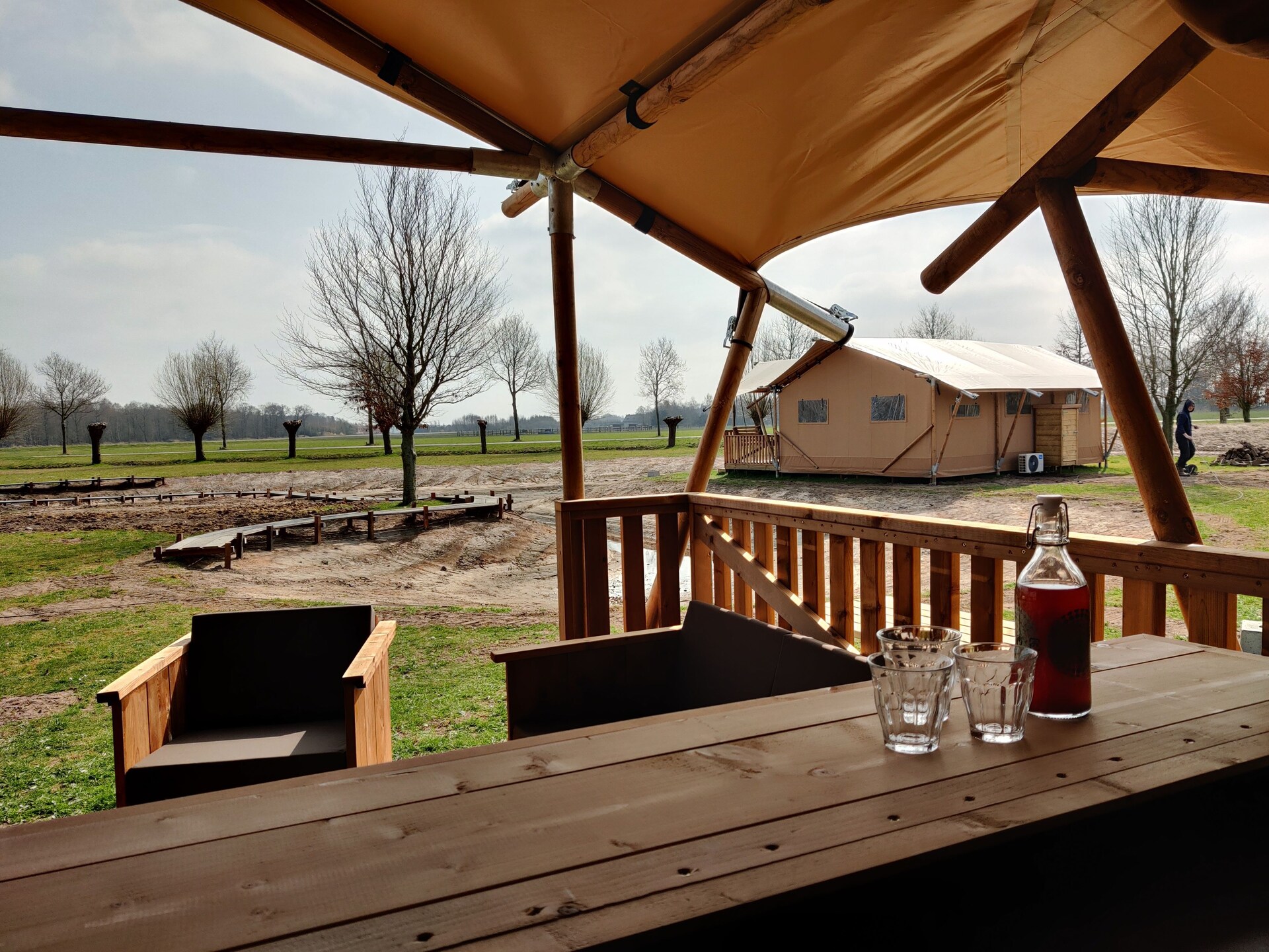 Luxe groepsglamping in 3 tenten aan het Kuinderbos voor 15 personen - foto 11