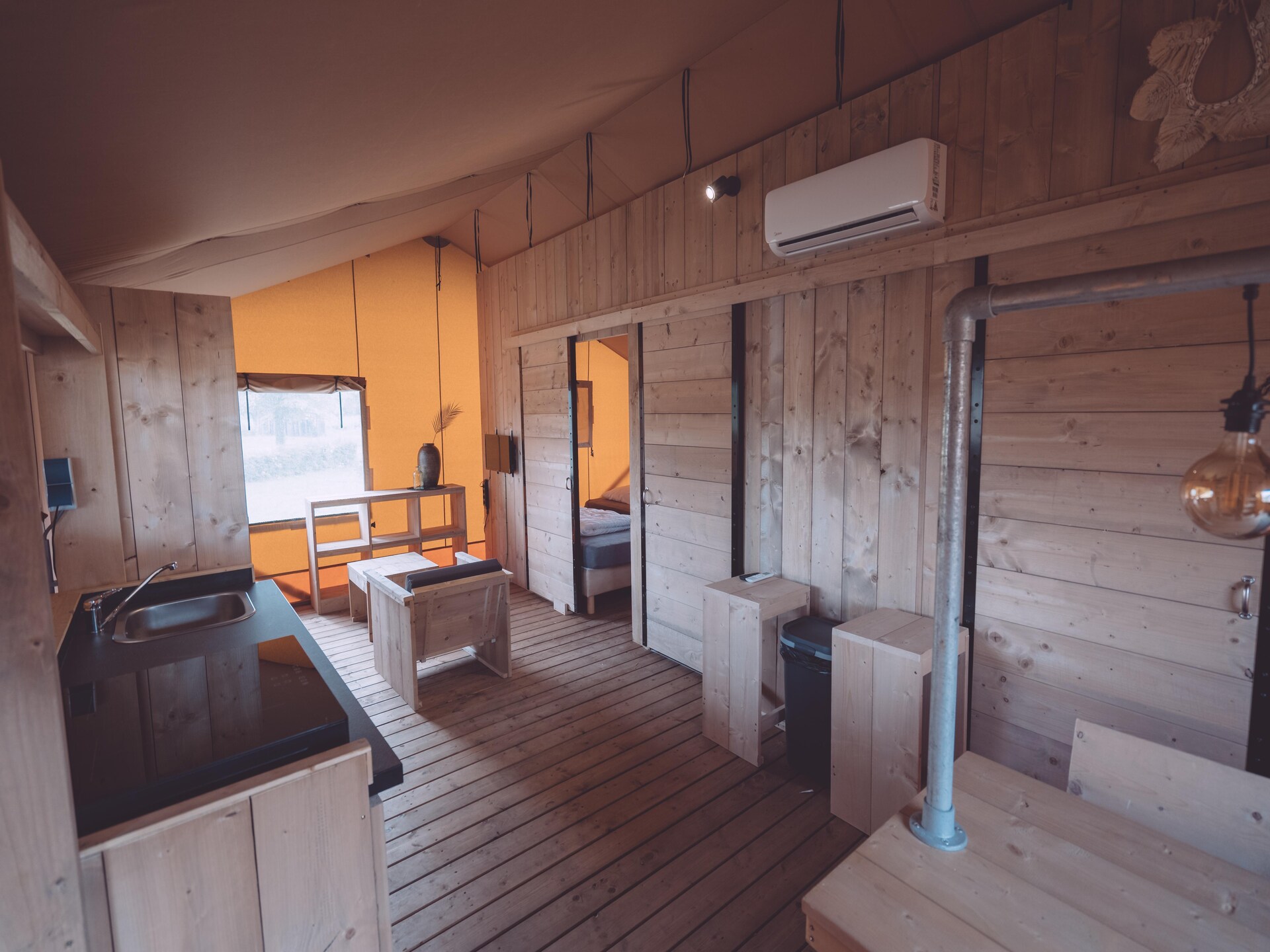 Luxe groepsglamping in 3 tenten aan het Kuinderbos voor 15 personen - foto 17