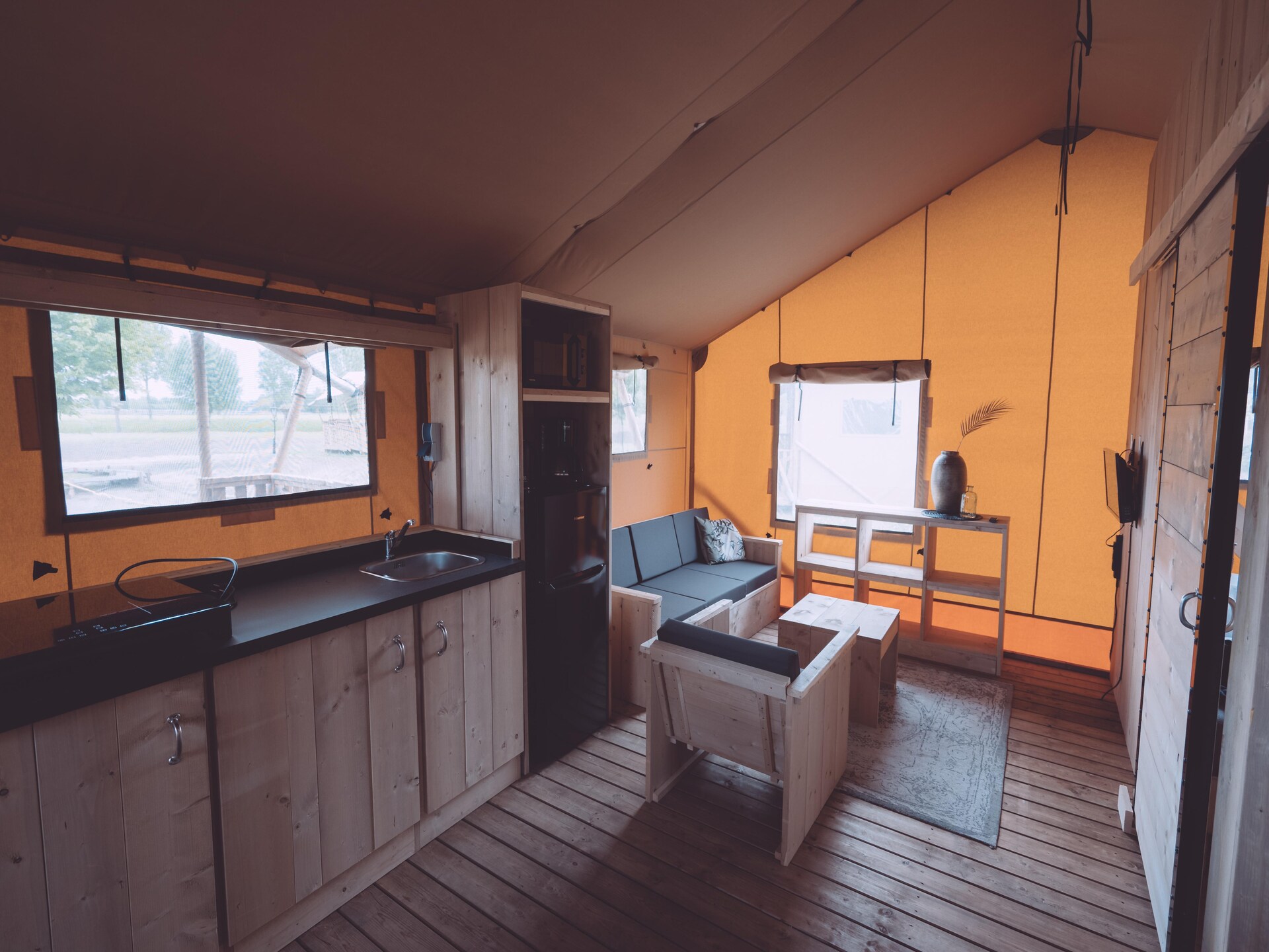 Luxe groepsglamping in 3 tenten aan het Kuinderbos voor 15 personen - foto 18