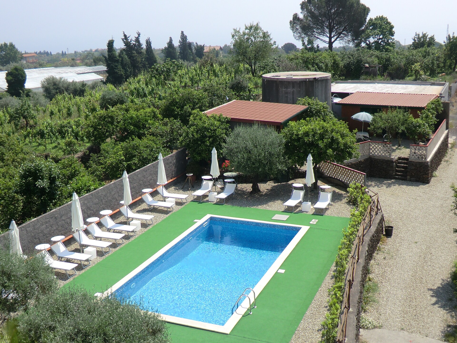 Rustiek appartement op Etna-helling met zwembad, bioscoop en tuin - foto 2