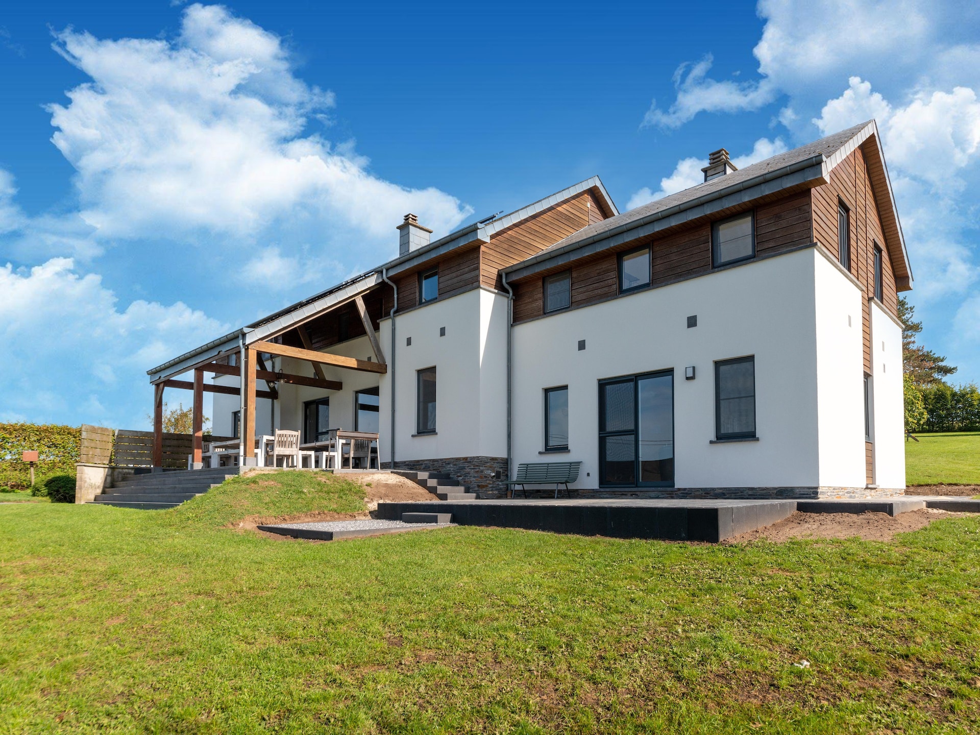 Vakantiehuis voor 32 personen met panoramisch uitzicht in Houffalize - foto 7