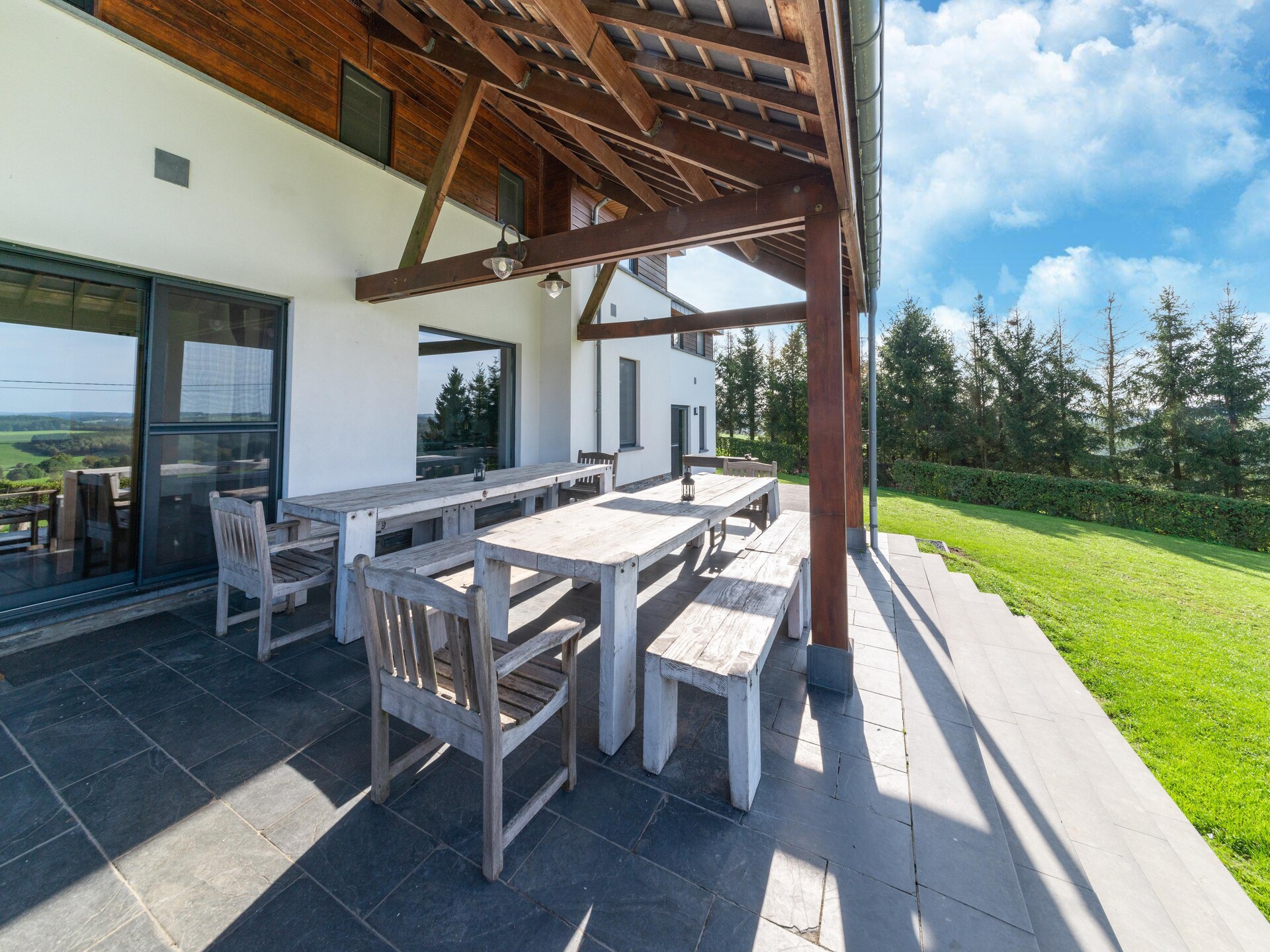 Vakantiehuis voor 32 personen met panoramisch uitzicht in Houffalize - foto 6