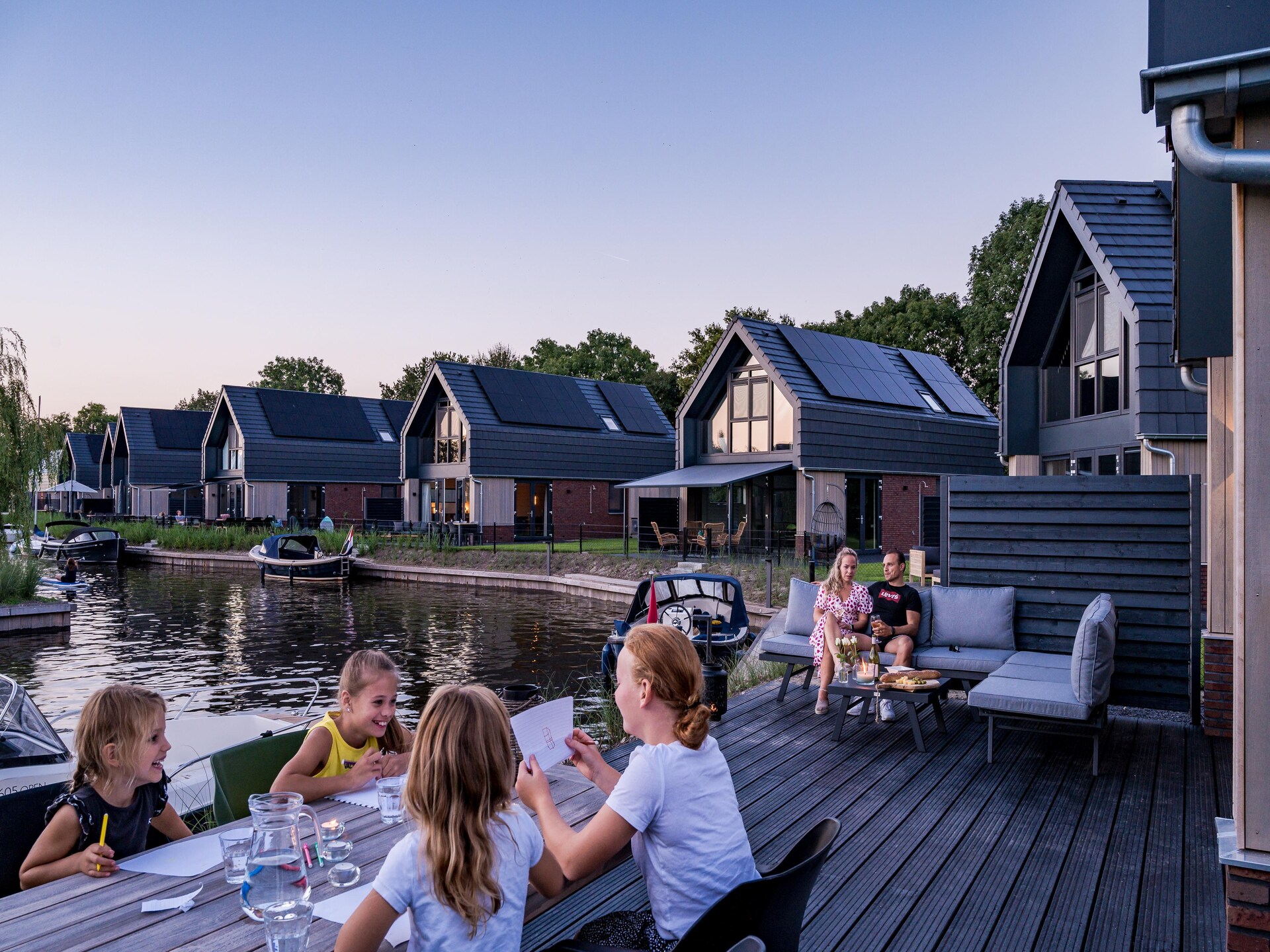 Luxe watervilla aan Slotermeer met eigen aanlegsteiger in Balk - foto 27