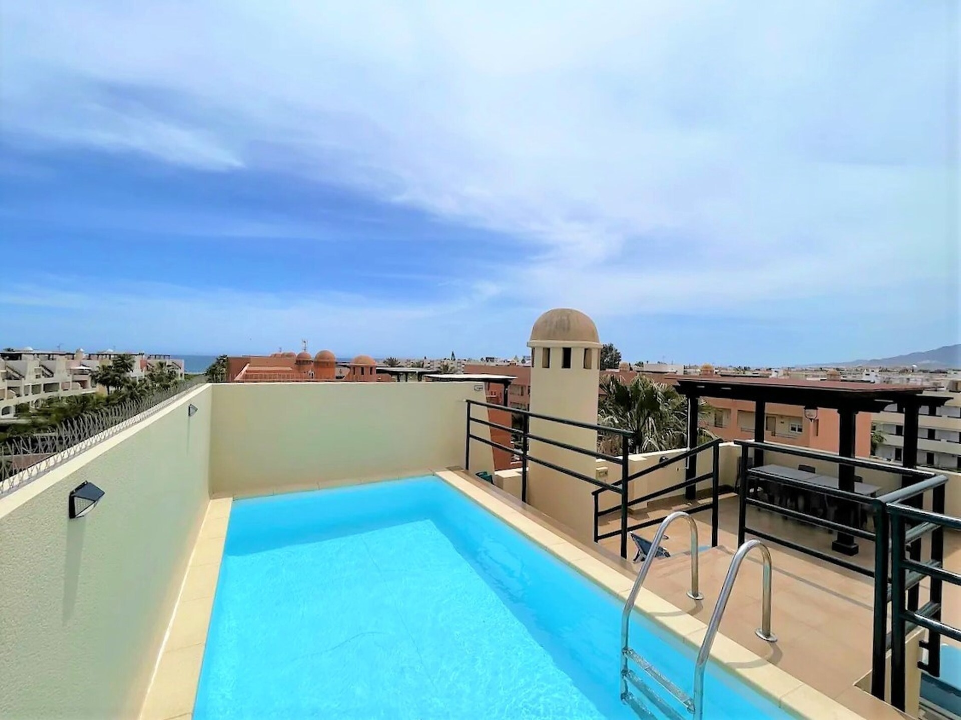 Penthouse met privézwembad en zeezicht in Vera Playa - foto 10
