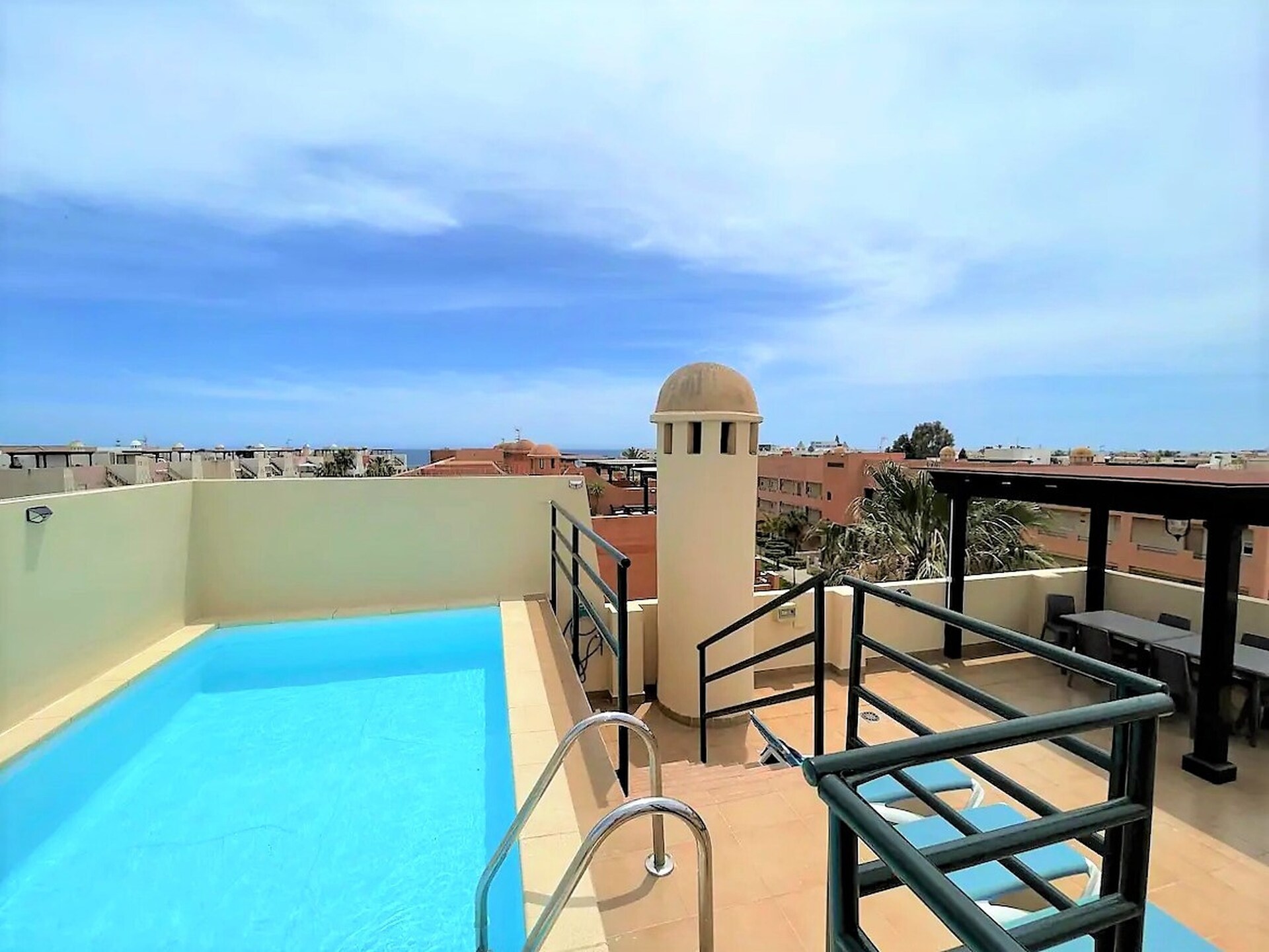 Penthouse met privézwembad en zeezicht in Vera Playa - foto 9