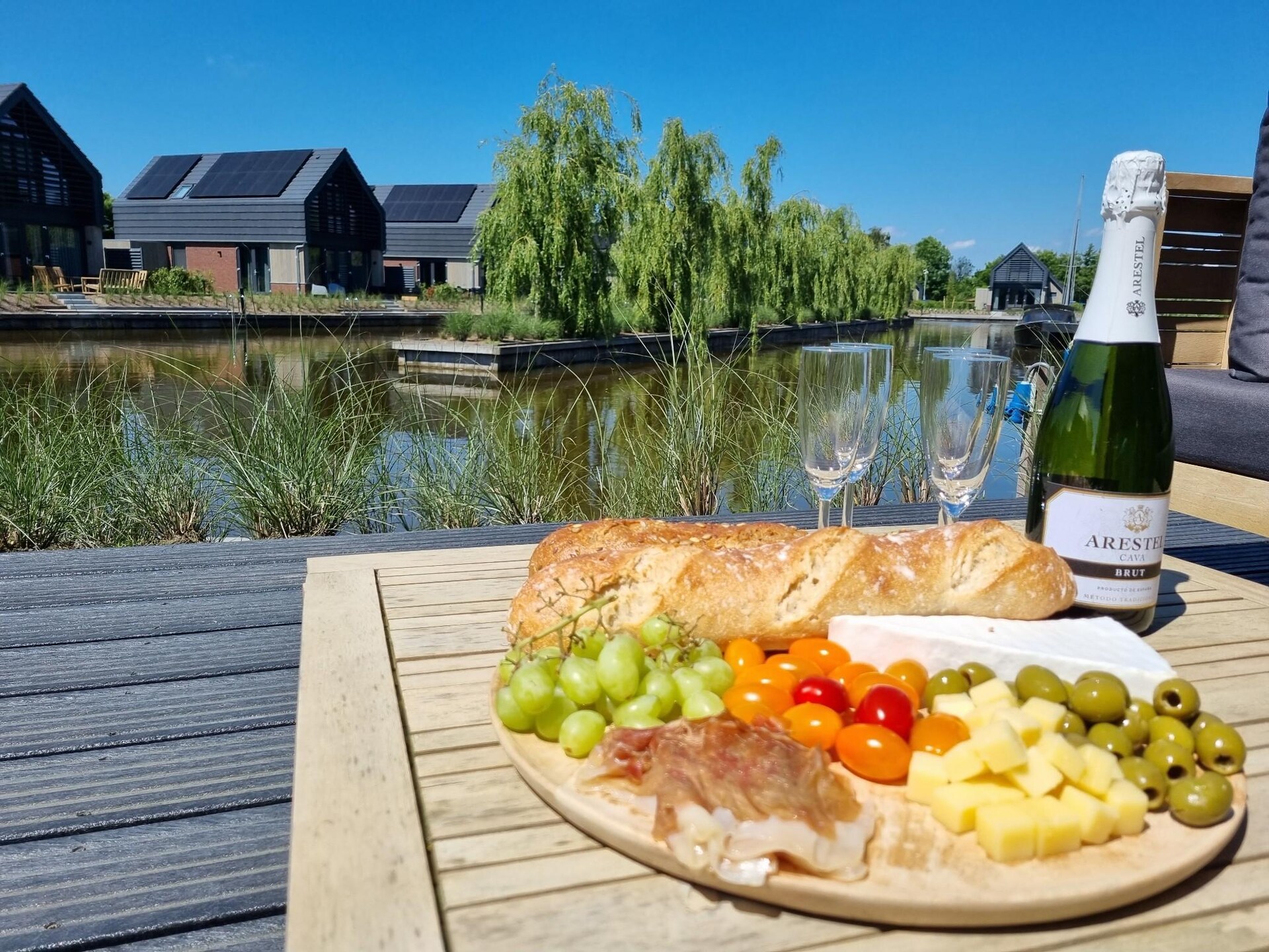 Luxe watervilla aan Slotermeer in Balk – 8 personen, eigen aanlegsteiger - foto 25