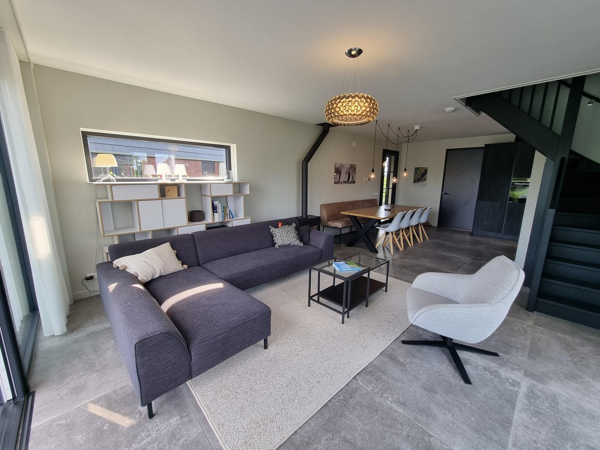Watervilla Njoggen – Luxe vakantiehuis met aanlegsteiger aan het Slotermeer - foto 9