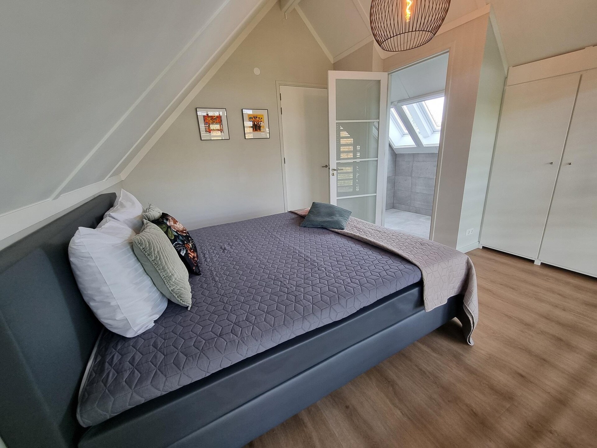 Watervilla Trettjin: luxe vakantiehuis met eigen aanlegsteiger aan het Slotermeer - foto 16