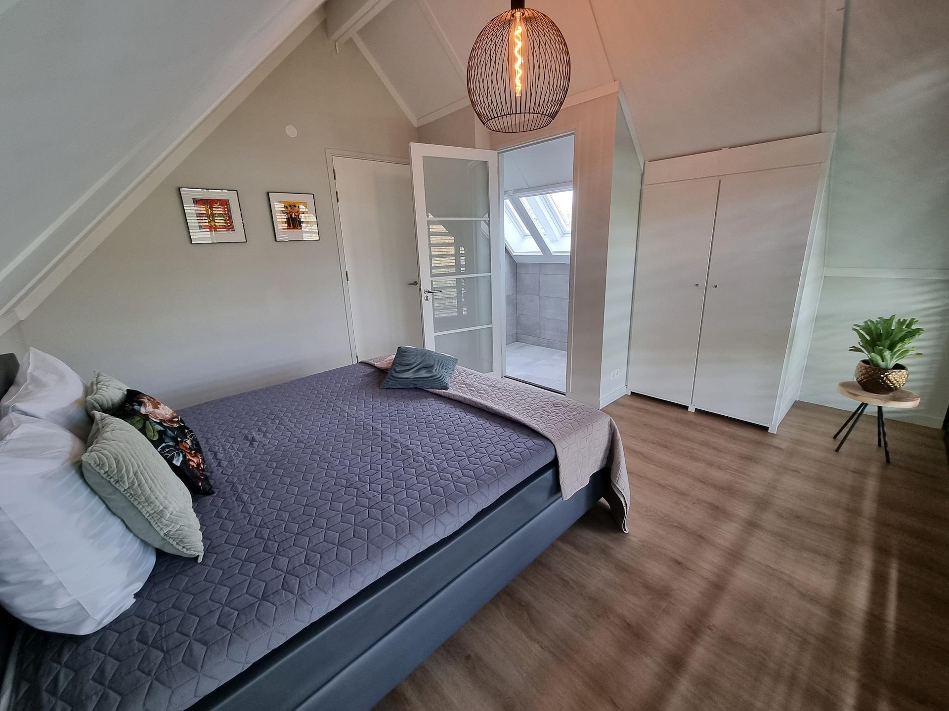 Watervilla Trettjin: luxe vakantiehuis met eigen aanlegsteiger aan het Slotermeer - foto 13