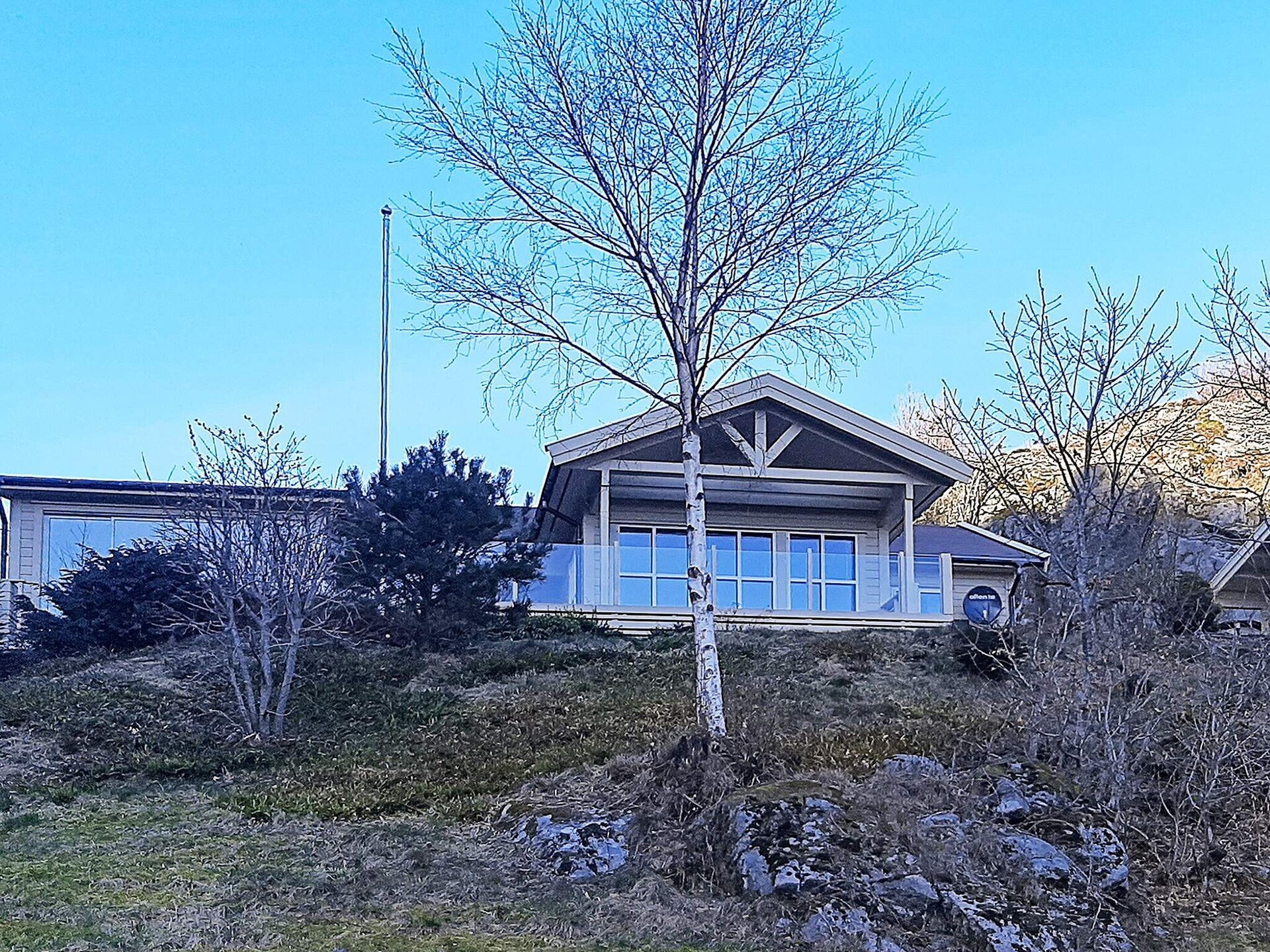 Ruim vakantiehuis in Lyngdal met eigen steiger en zeezicht - foto 13