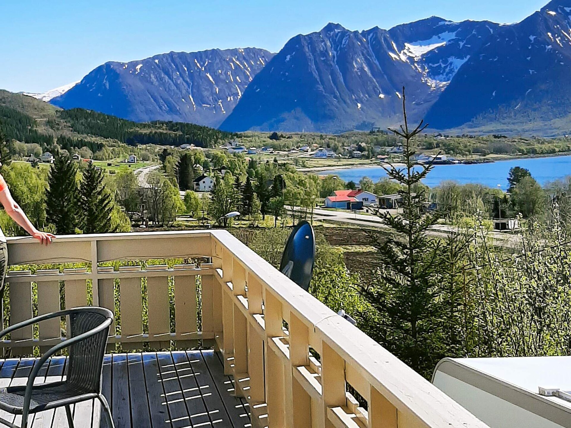 Ruim vakantiehuis in Sortland met panoramisch uitzicht op Vesterålen - foto 1