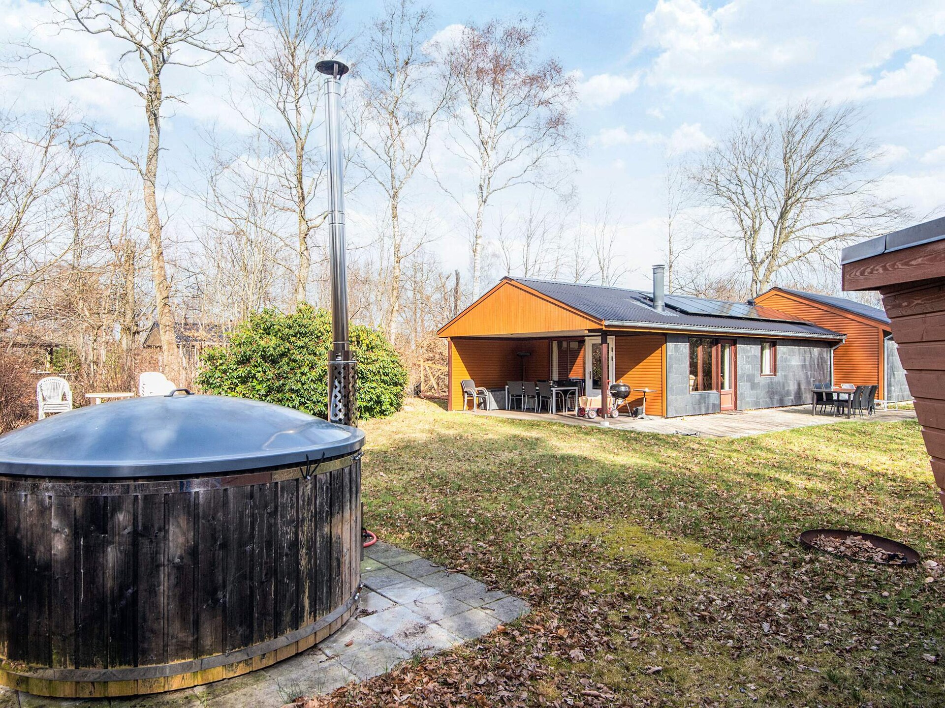 Vrijstaand vakantiehuis op 350m van zee in Fjellerup Strand - foto 4