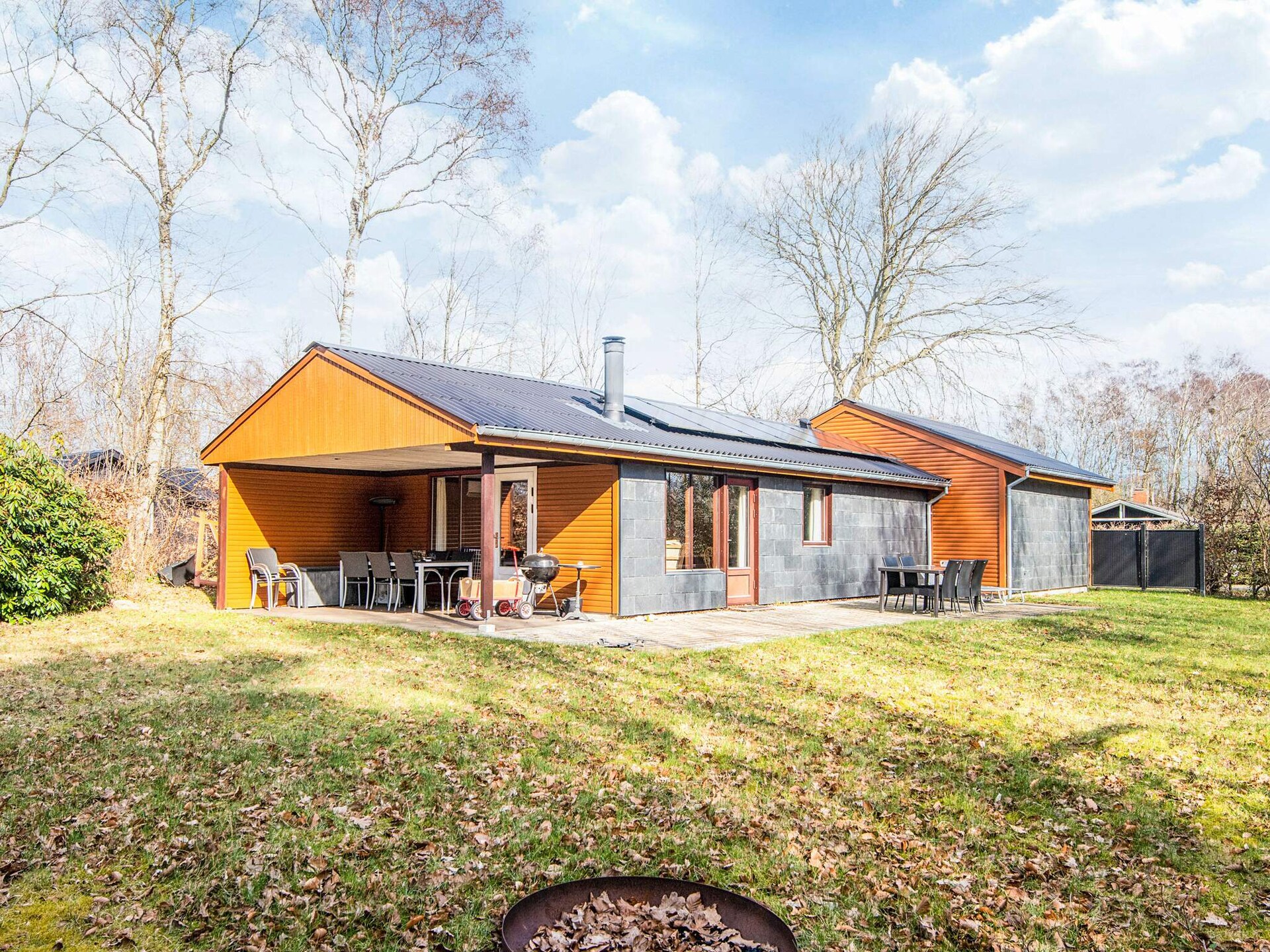 Vrijstaand vakantiehuis op 350m van zee in Fjellerup Strand - foto 37